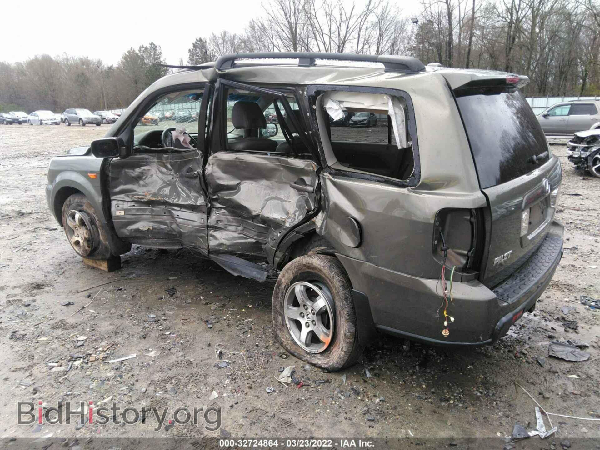 2007 HONDA PILOT - VIN: 5FNYF28517B032111 - Фото 3