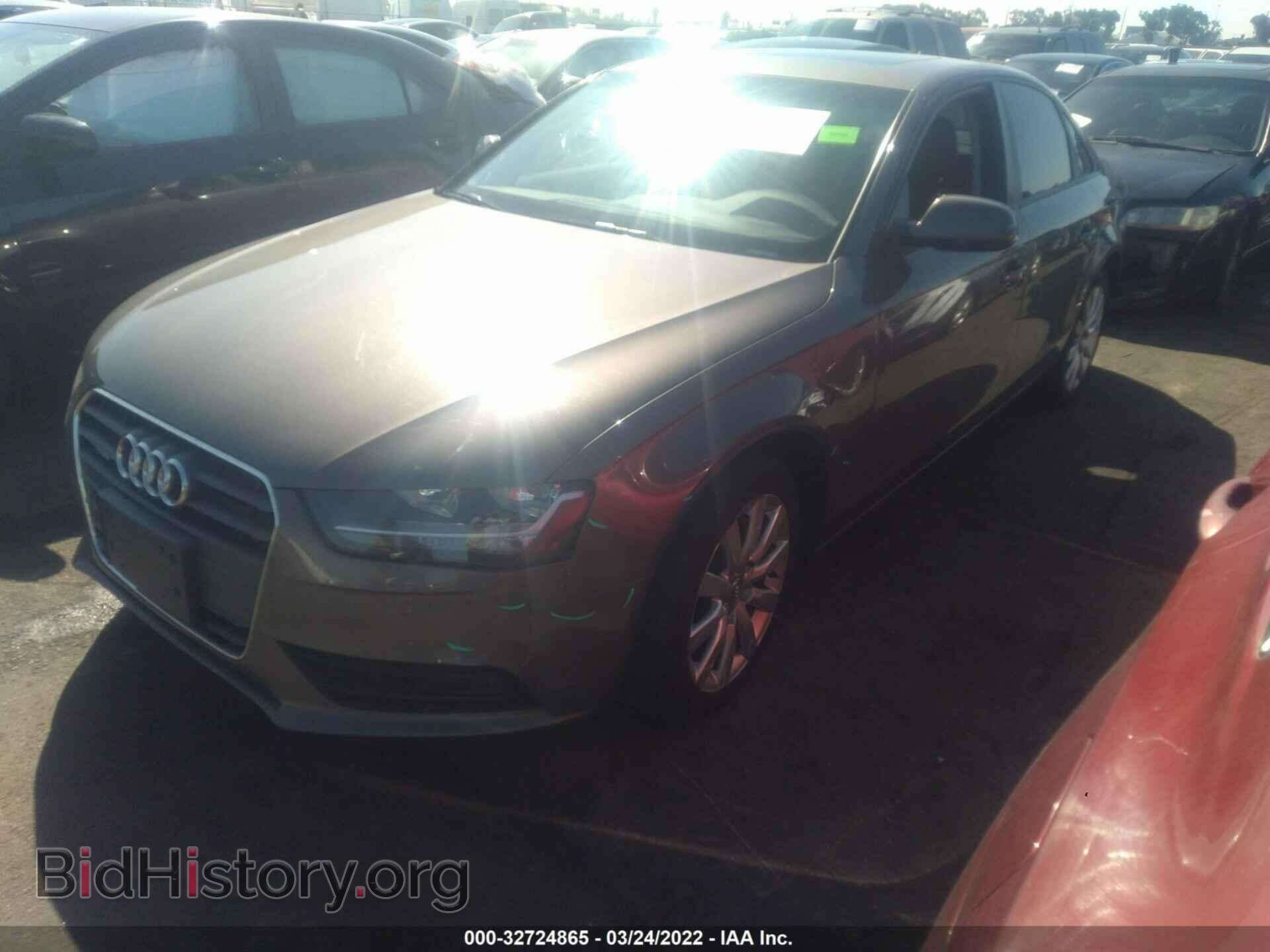 2014 AUDI A4 - VIN: WAUBFAFL4EN003957 - Фото 2