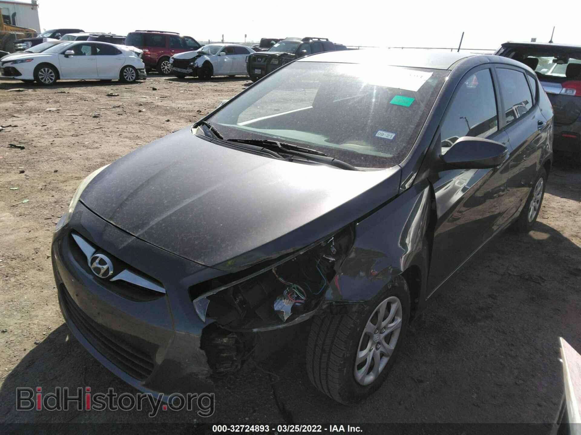 2012 HYUNDAI ACCENT - VIN: KMHCT5AE4CU005593 - Фото 2