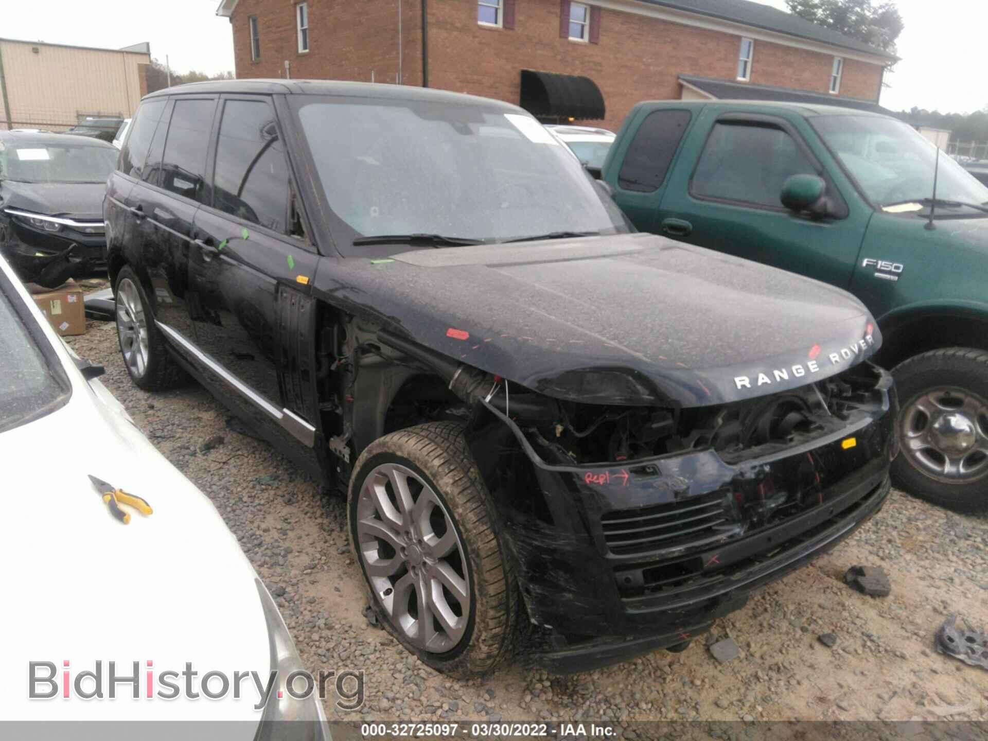 Фотография SALGS2PF4GA288410 - LAND ROVER RANGE ROVER 2016