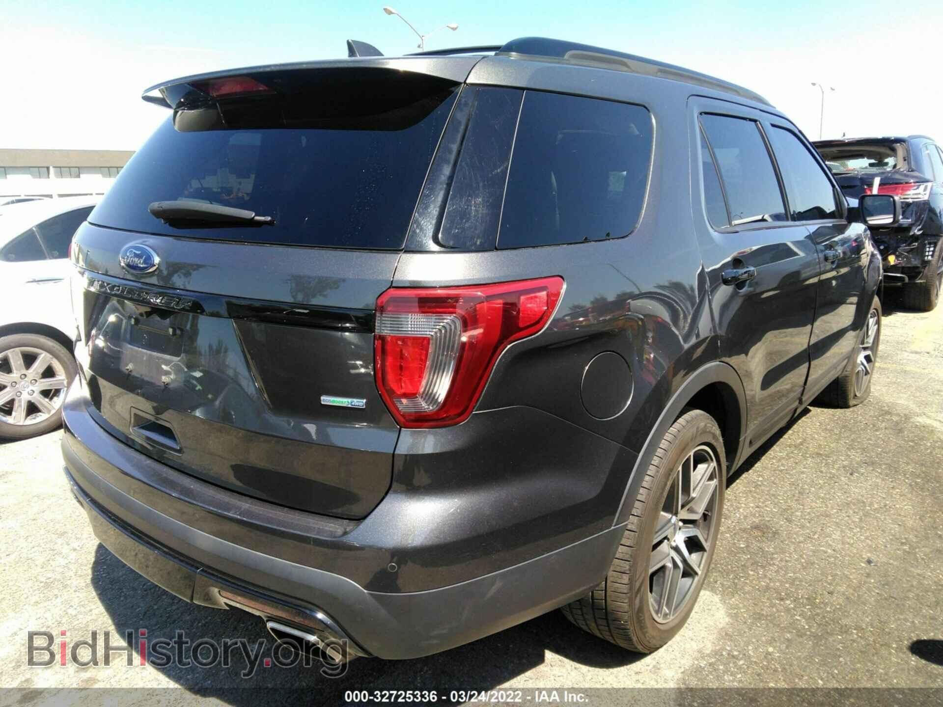 2017 FORD EXPLORER - VIN: 1FM5K8GT0HGD42187 - Фото 4