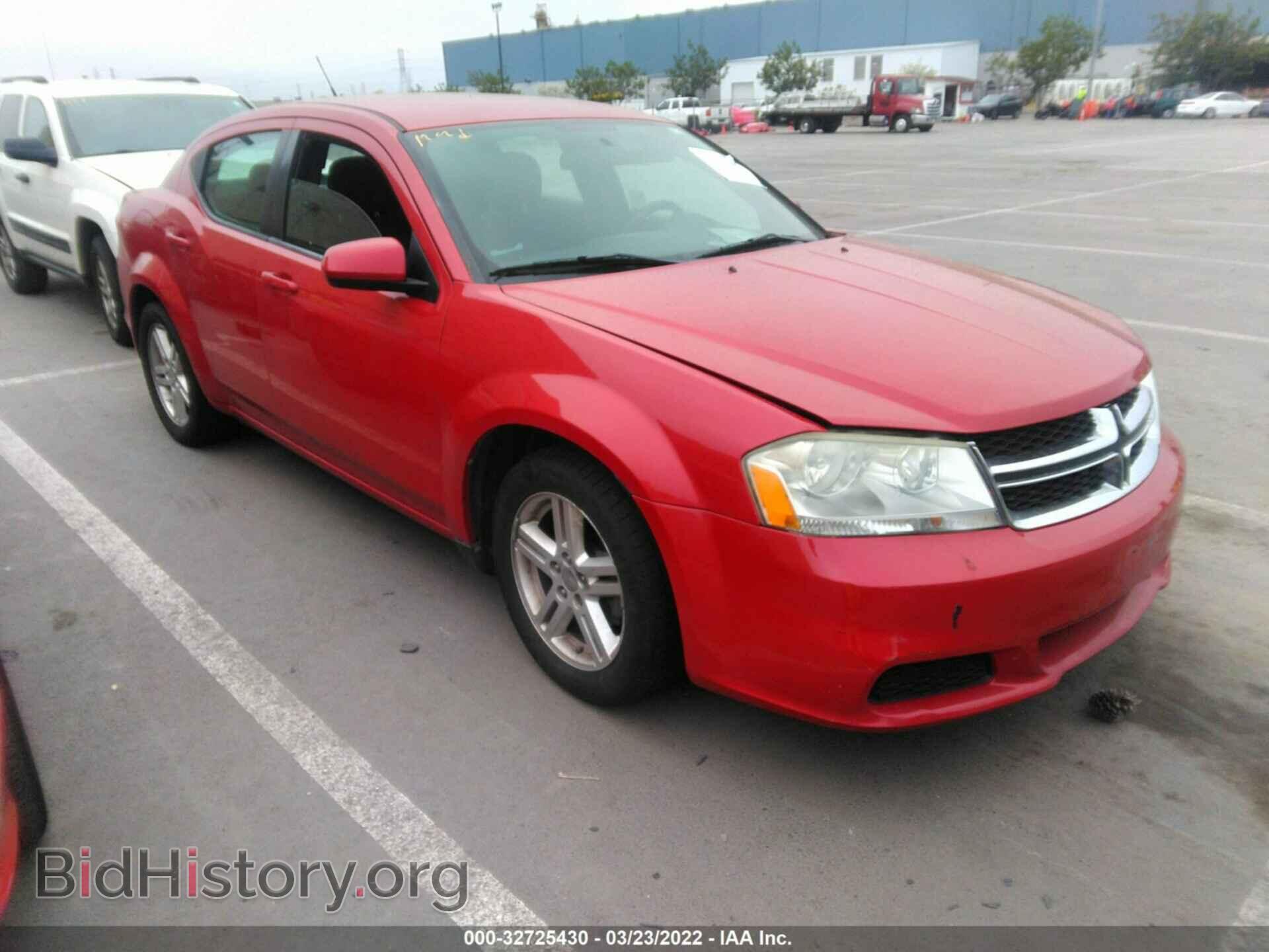 Photo 1B3BD1FB3BN531907 - DODGE AVENGER 2011