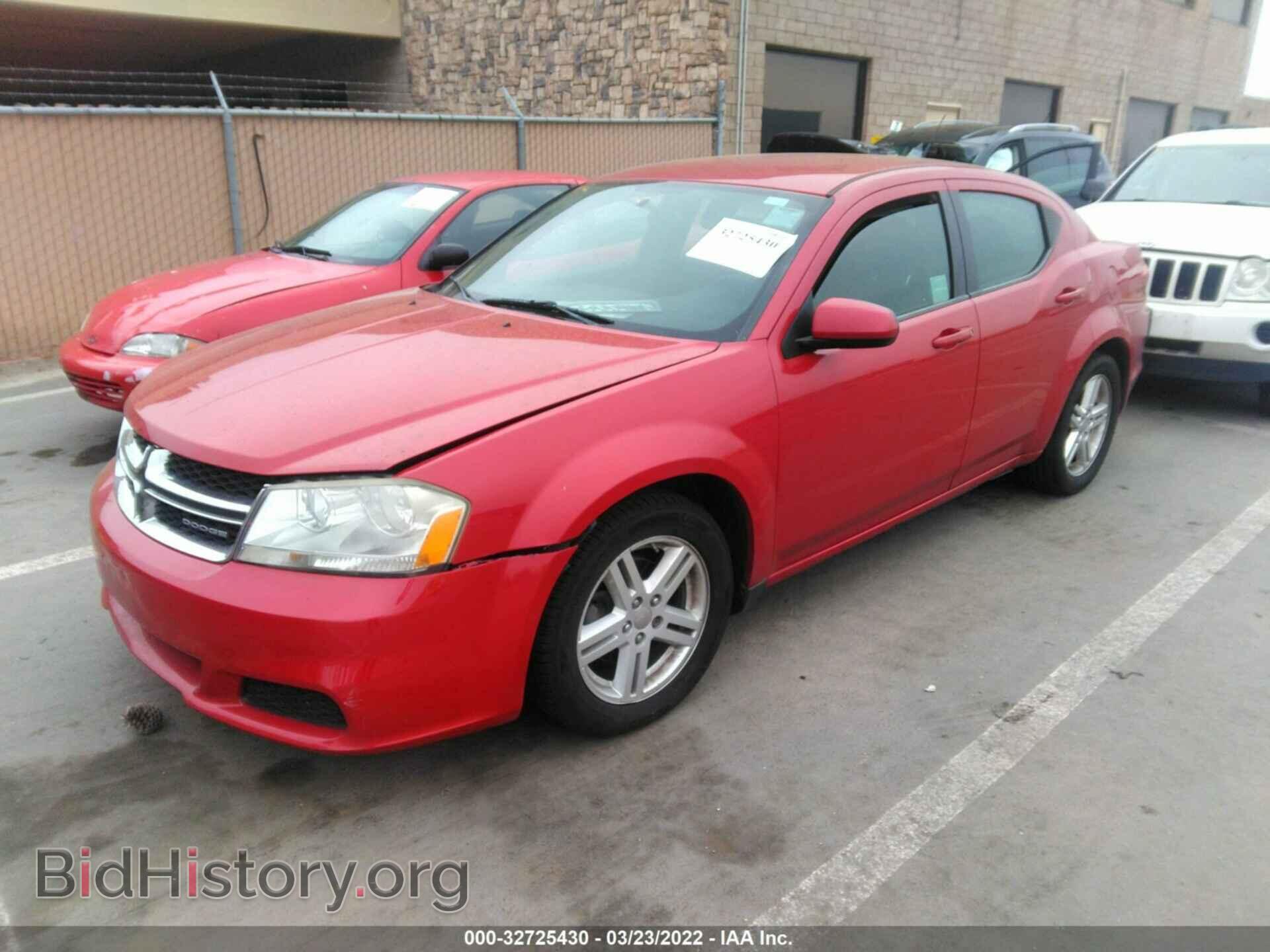 2011 DODGE AVENGER - VIN: 1B3BD1FB3BN531907 - Фото 2
