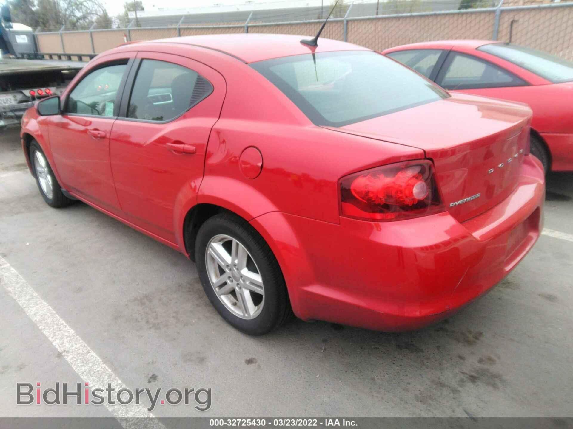 2011 DODGE AVENGER - VIN: 1B3BD1FB3BN531907 - Фото 3