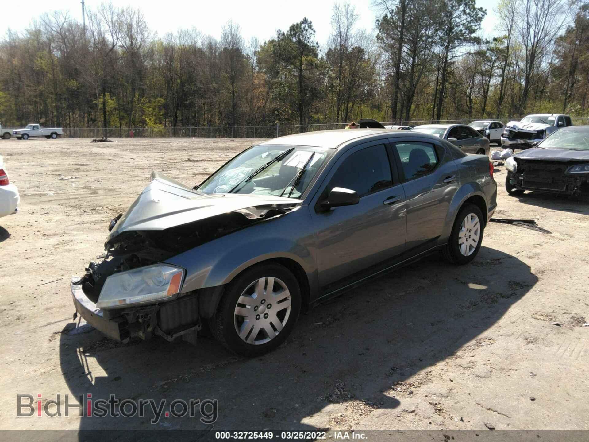 2012 DODGE AVENGER - VIN: 1C3CDZAB4CN174722 - Фото 2