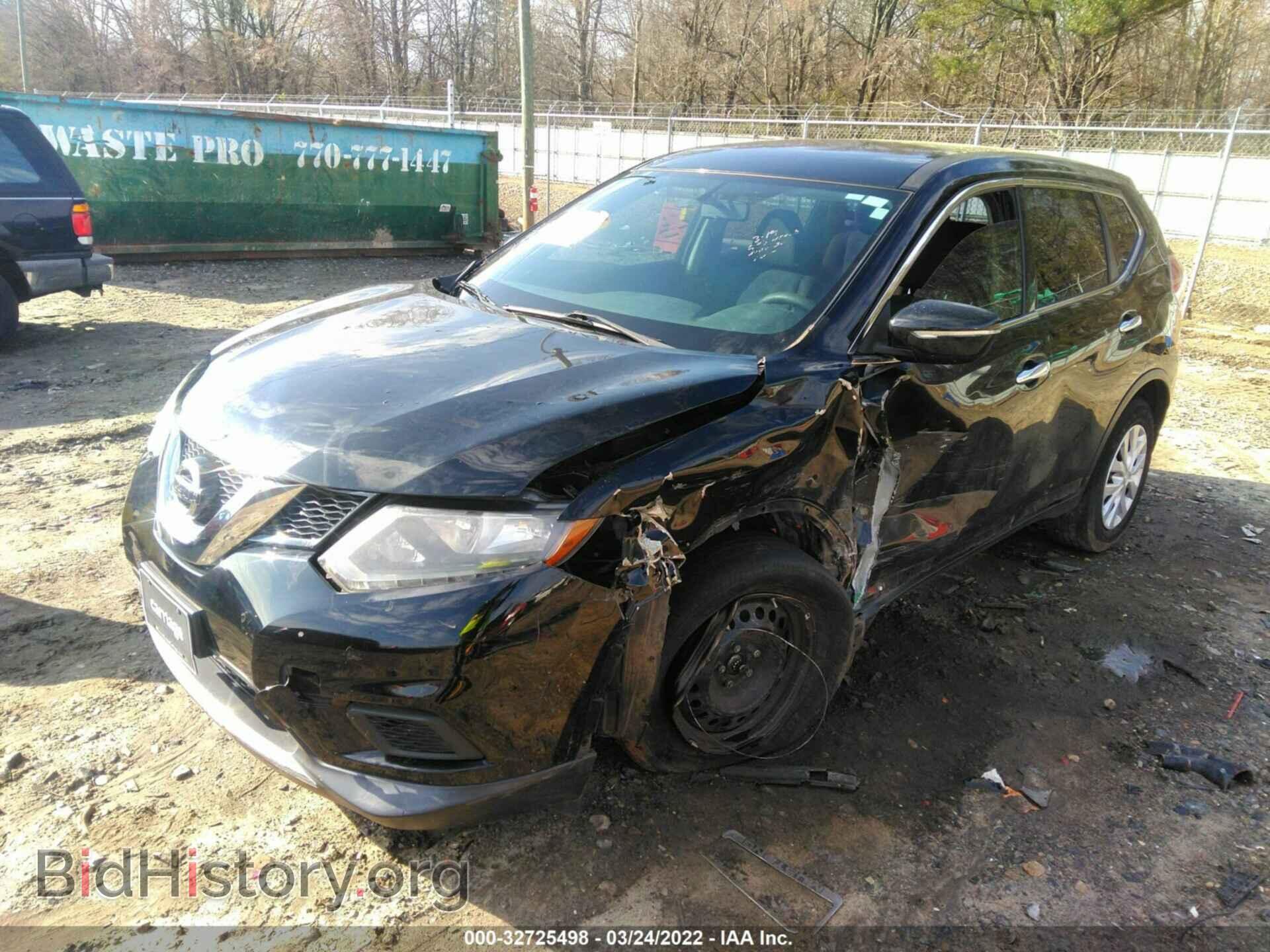 2015 NISSAN ROGUE - VIN: KNMAT2MT2FP588236 - Фото 2