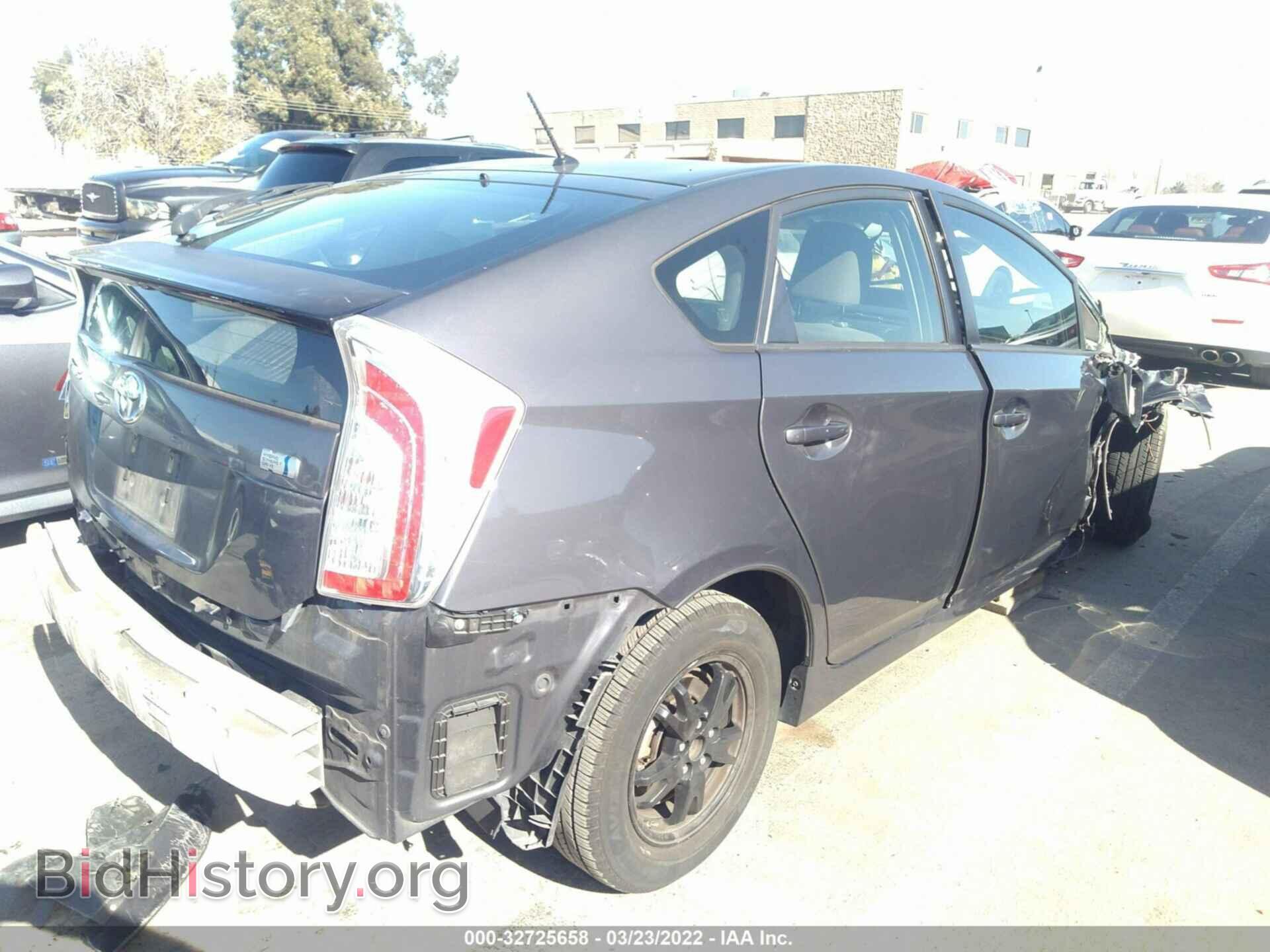 2013 TOYOTA PRIUS - VIN: JTDKN3DU6D5583949 - Фото 4