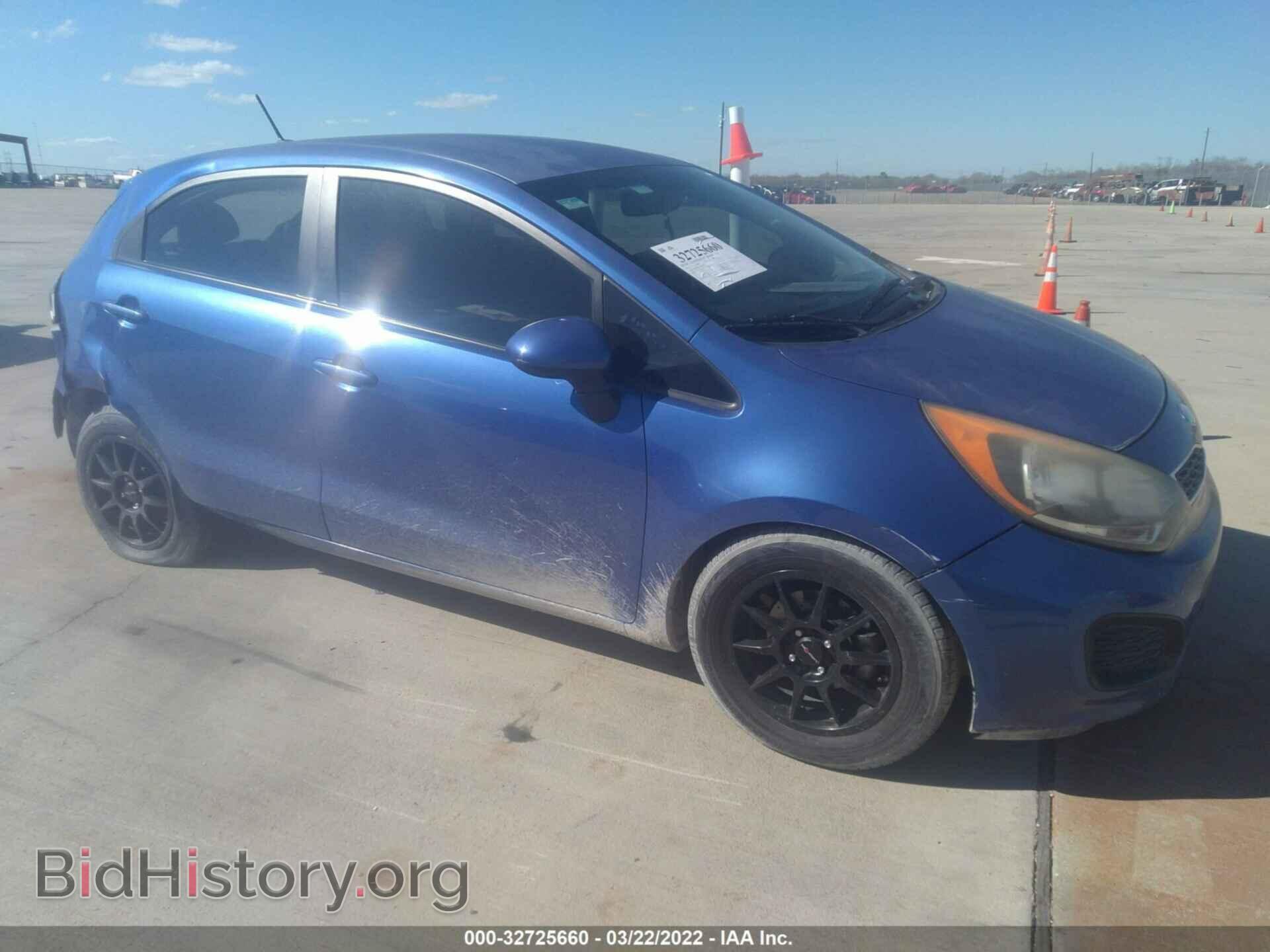 Фотография KNADN5A31E6320227 - KIA RIO 2014