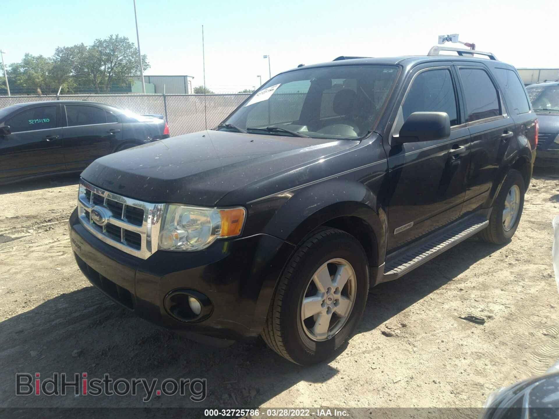 2008 FORD ESCAPE - VIN: 1FMCU03Z48KC67763 - Фото 2