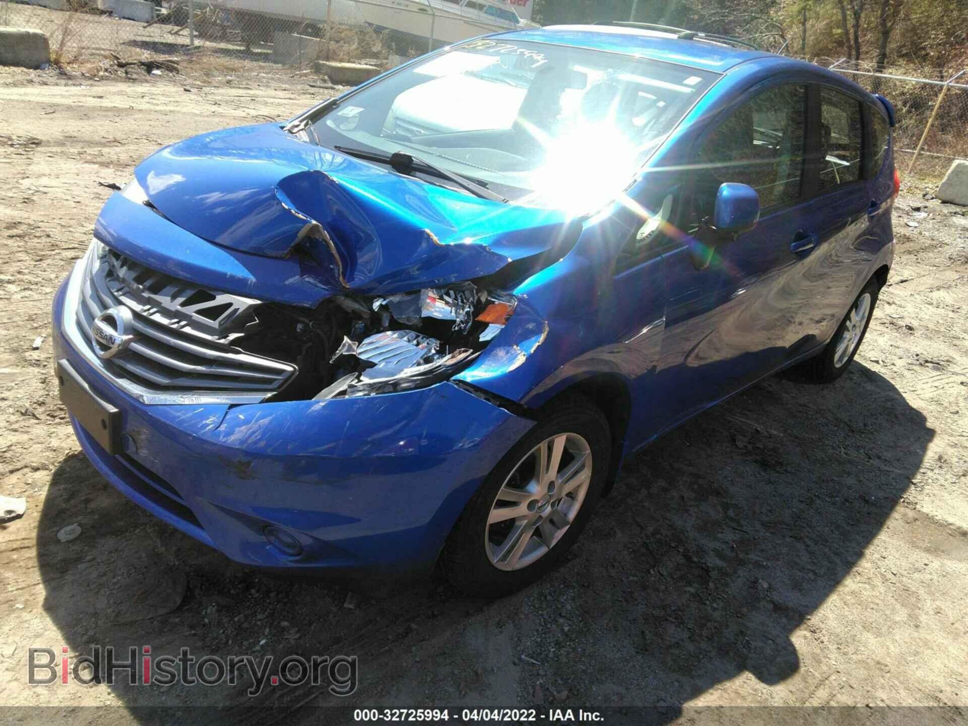 2014 NISSAN VERSA NOTE - VIN: 3N1CE2CP1EL427087 - Фото 2