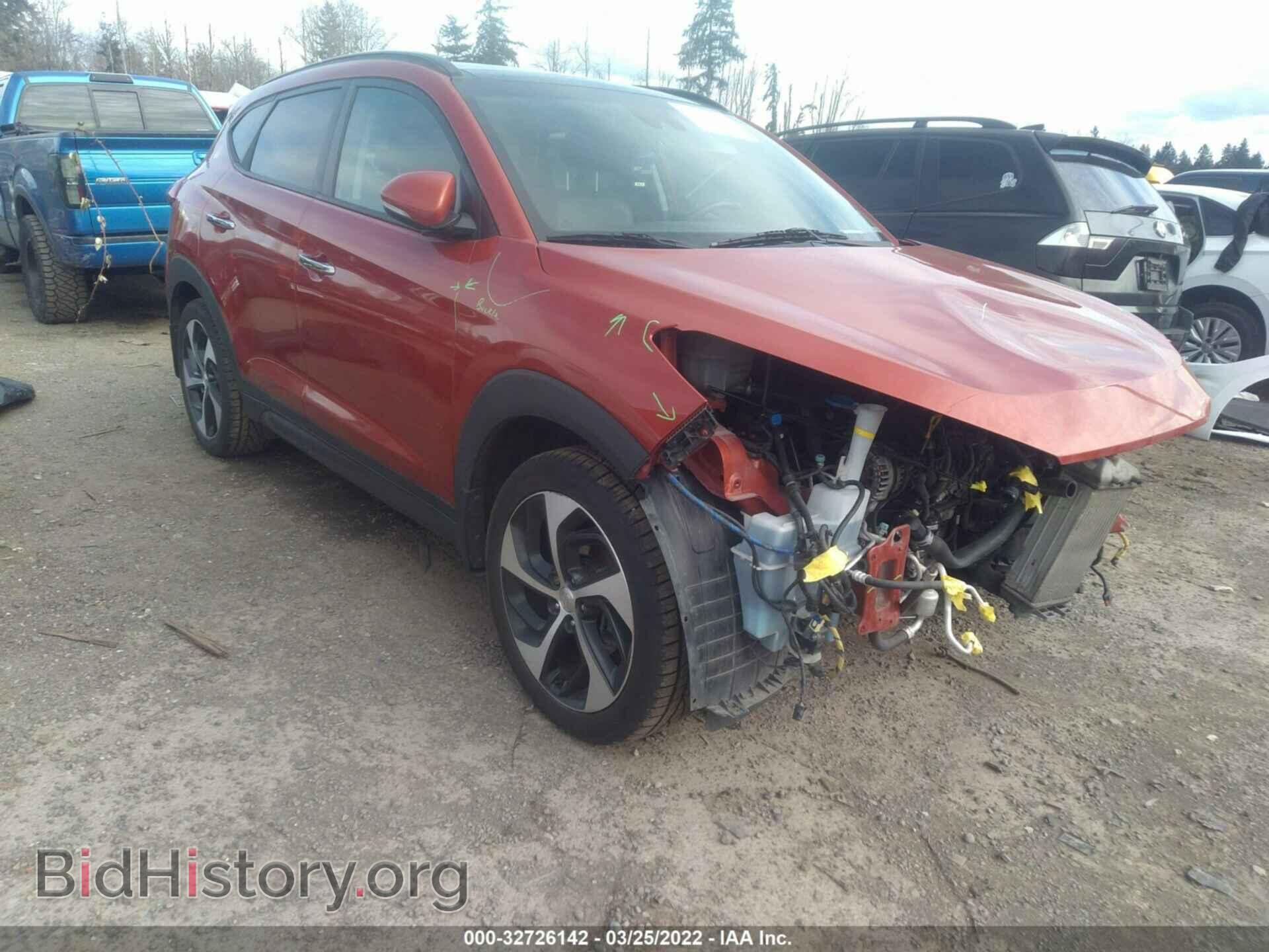 Photo KM8J3CA23GU091230 - HYUNDAI TUCSON 2016