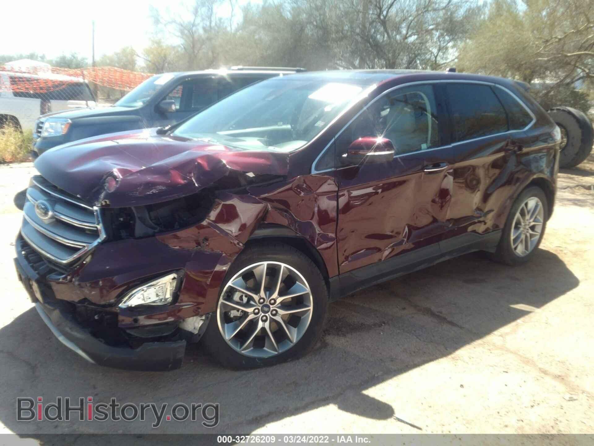 2018 FORD EDGE - VIN: 2FMPK4K96JBB19145 - Фото 2