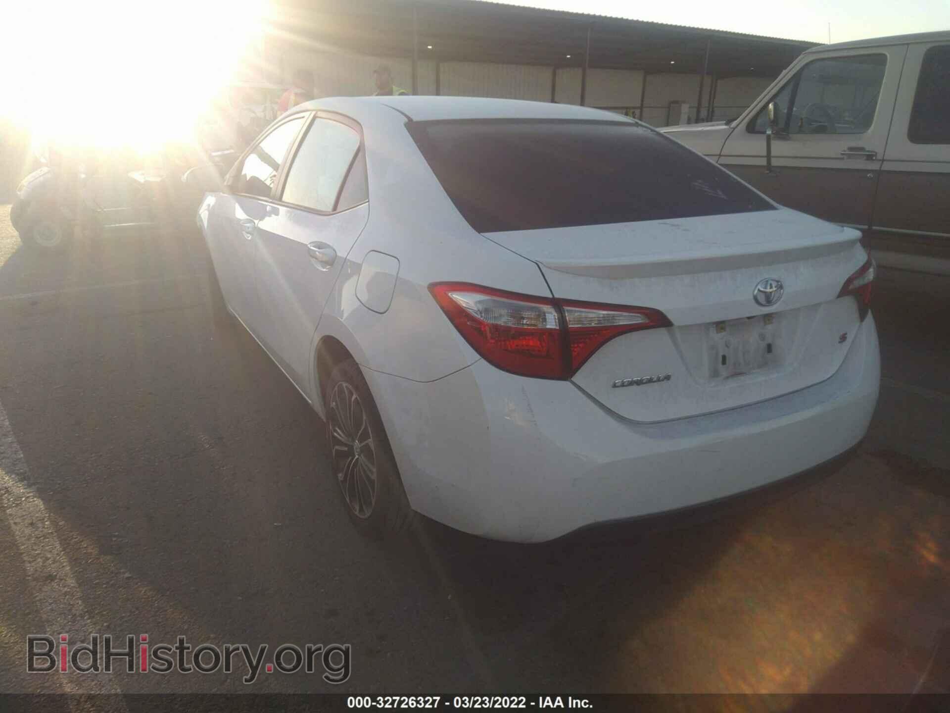 2014 TOYOTA COROLLA - VIN: 5YFBURHE0EP074257 - Фото 3