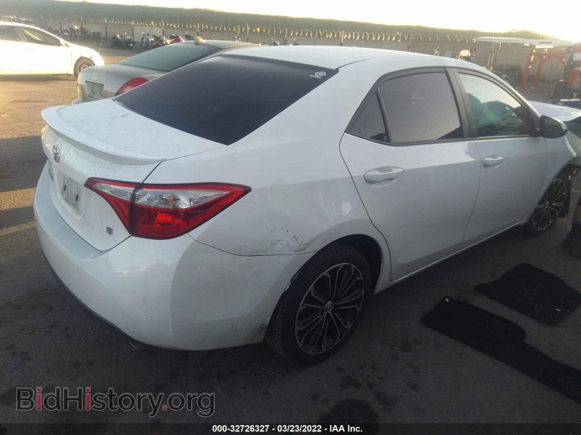 2014 TOYOTA COROLLA - VIN: 5YFBURHE0EP074257 - Фото 4