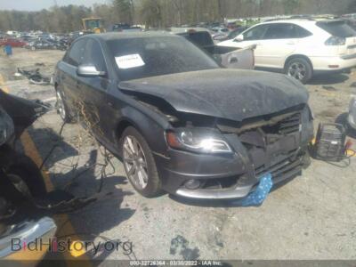 2012 Audi A4 2.0T Premium Plus, серый — VIN WAUFFAFL0CA118030, IAAI