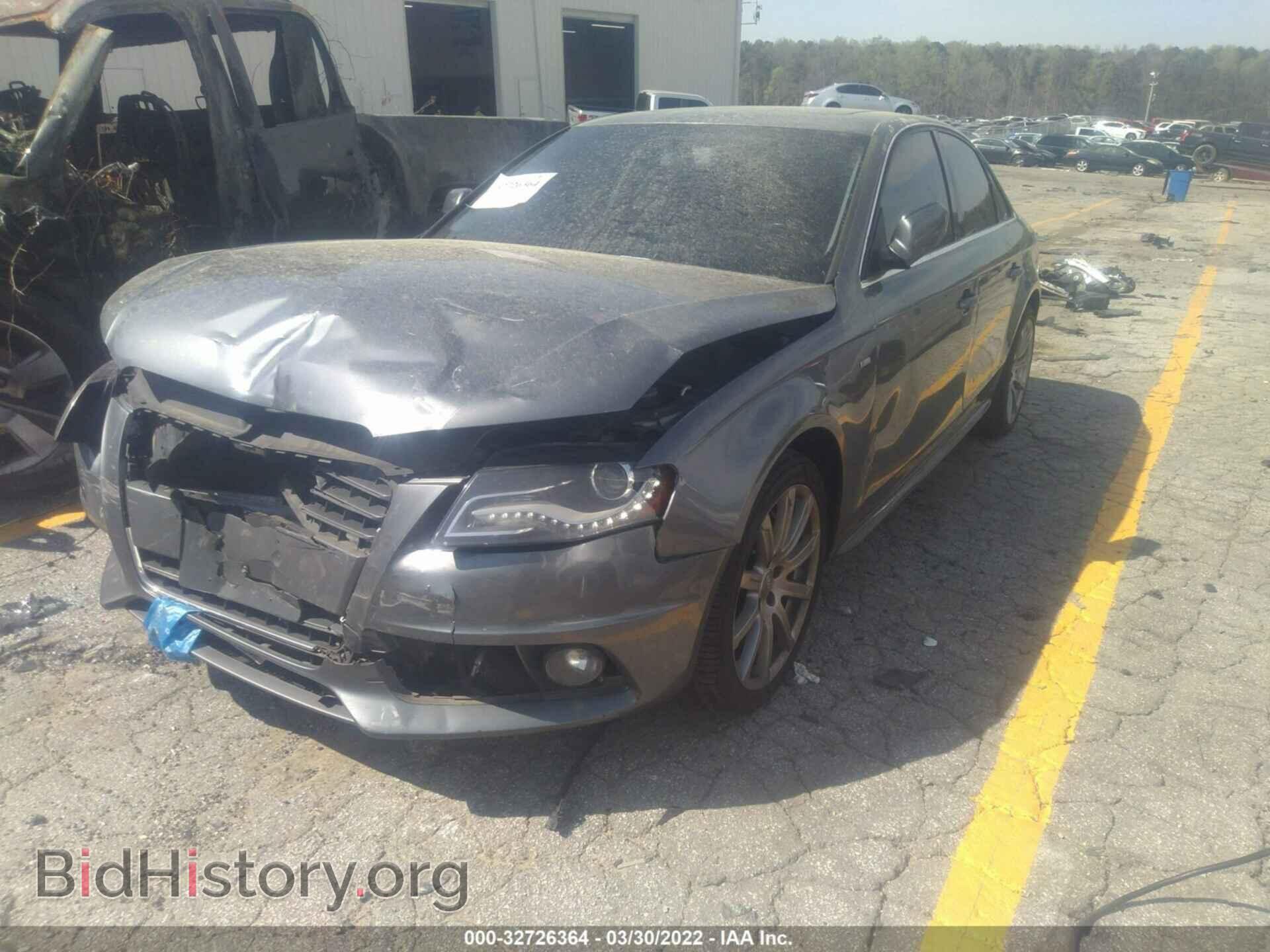 2012 AUDI A4 - VIN: WAUFFAFL0CA118030 - Фото 2