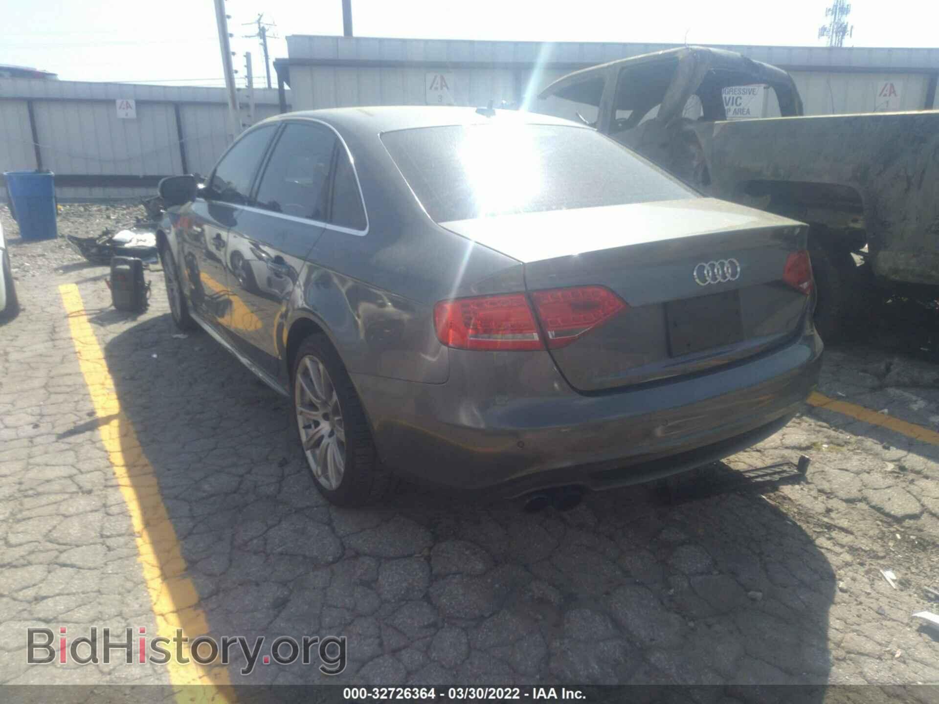2012 AUDI A4 - VIN: WAUFFAFL0CA118030 - Фото 3