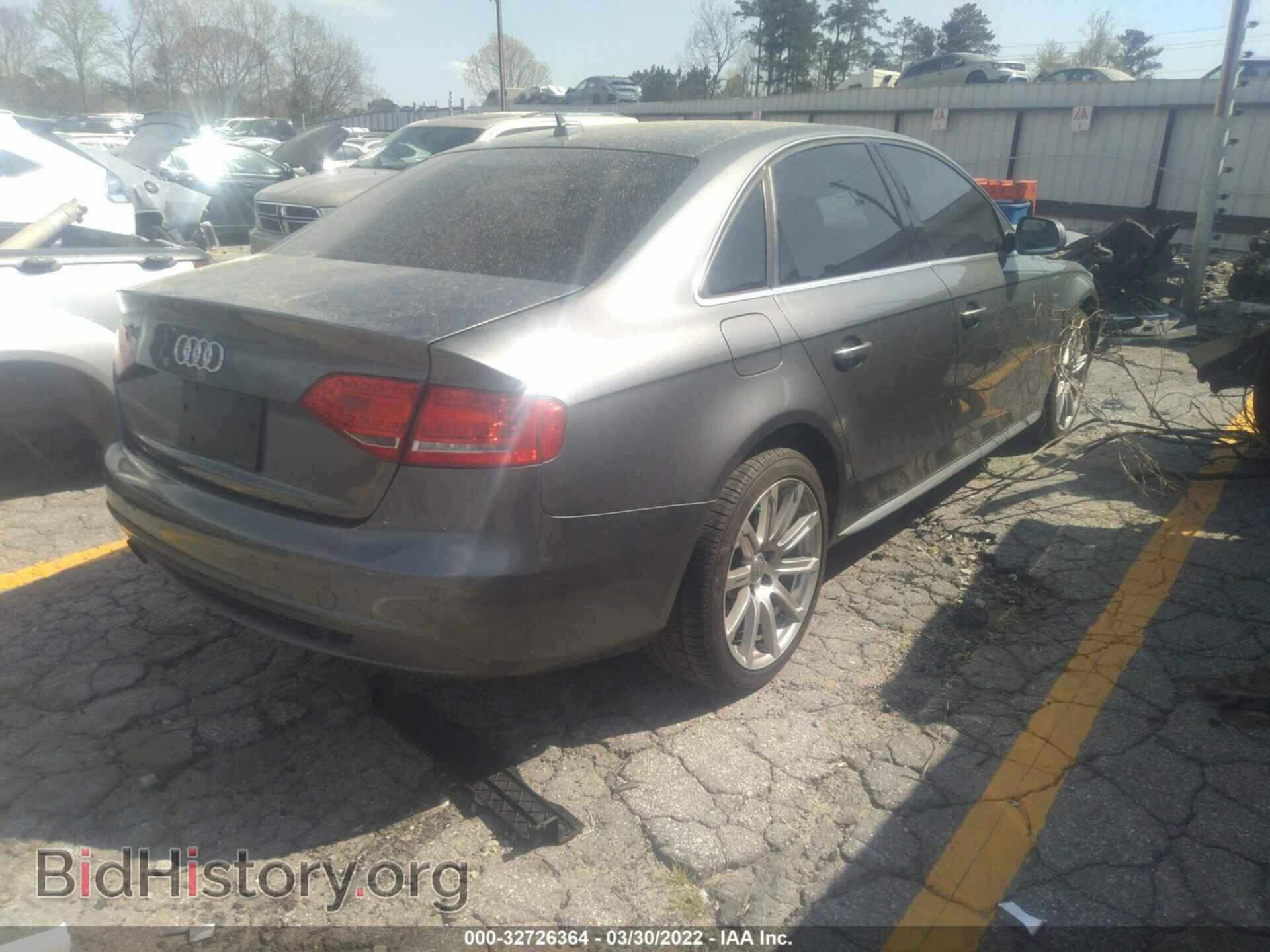 2012 AUDI A4 - VIN: WAUFFAFL0CA118030 - Фото 4