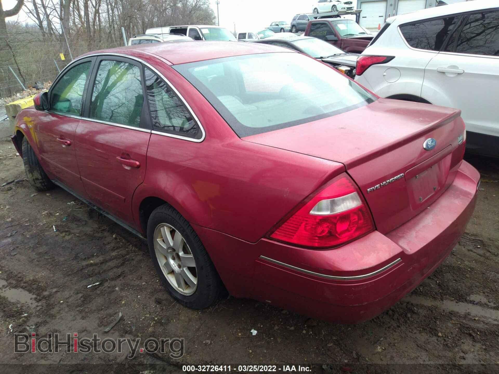 2006 FORD FIVE HUNDRED - VIN: 1FAFP23186G154824 - Фото 3