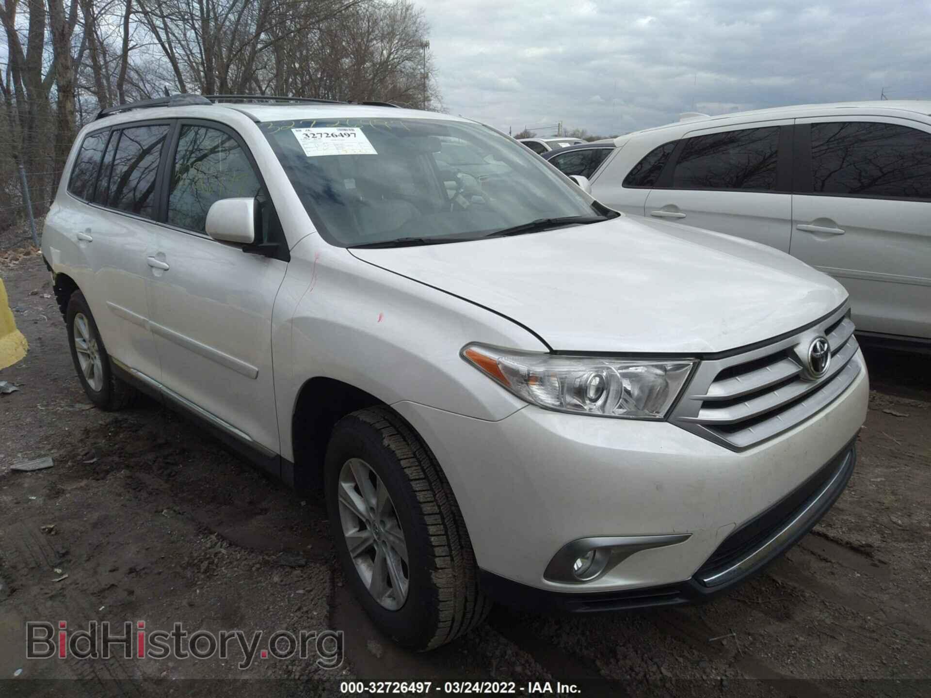 Фотография 5TDBK3EH2CS155914 - TOYOTA HIGHLANDER 2012