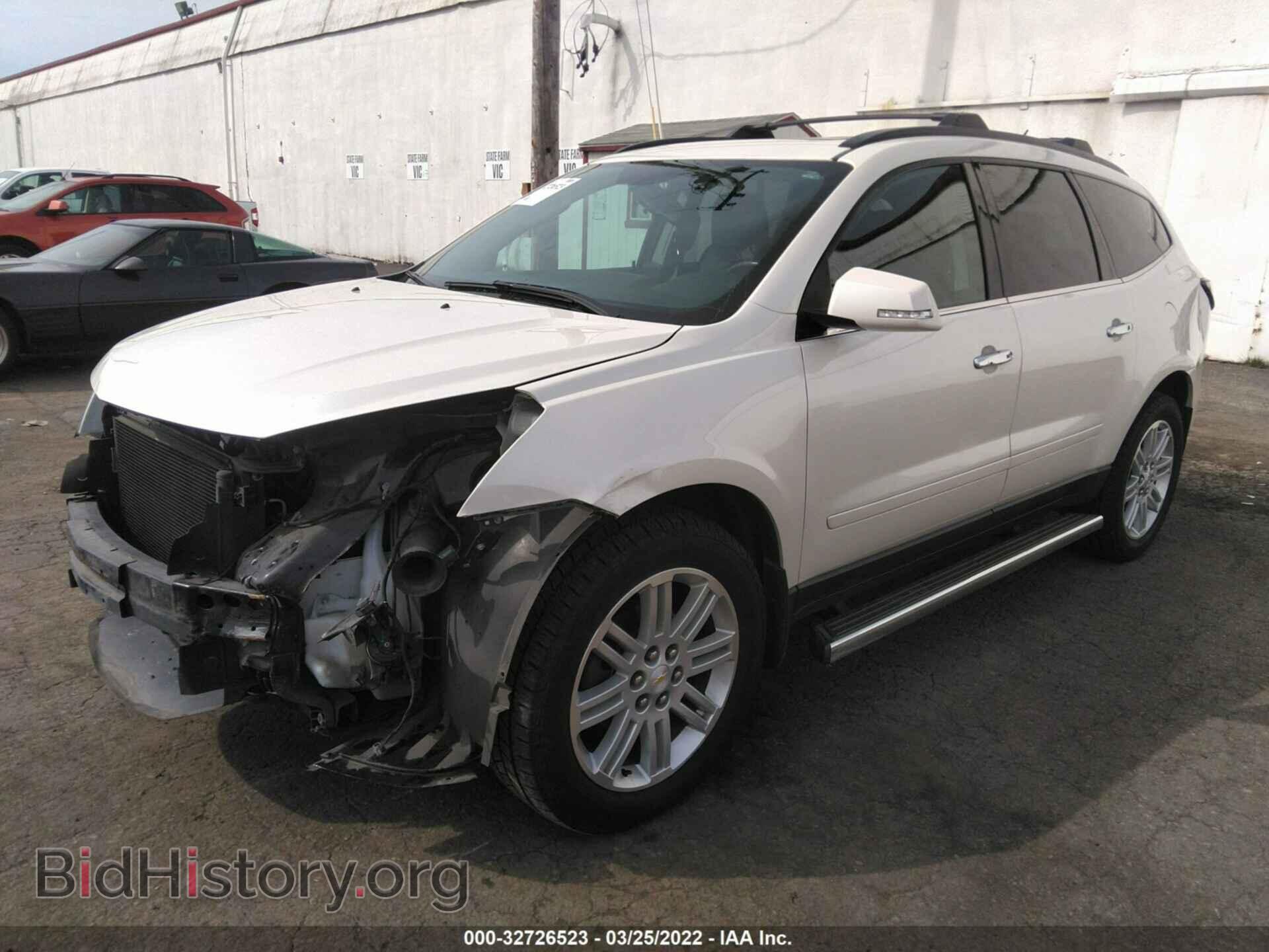 2014 CHEVROLET TRAVERSE - VIN: 1GNKVGKD0EJ288095 - Фото 2