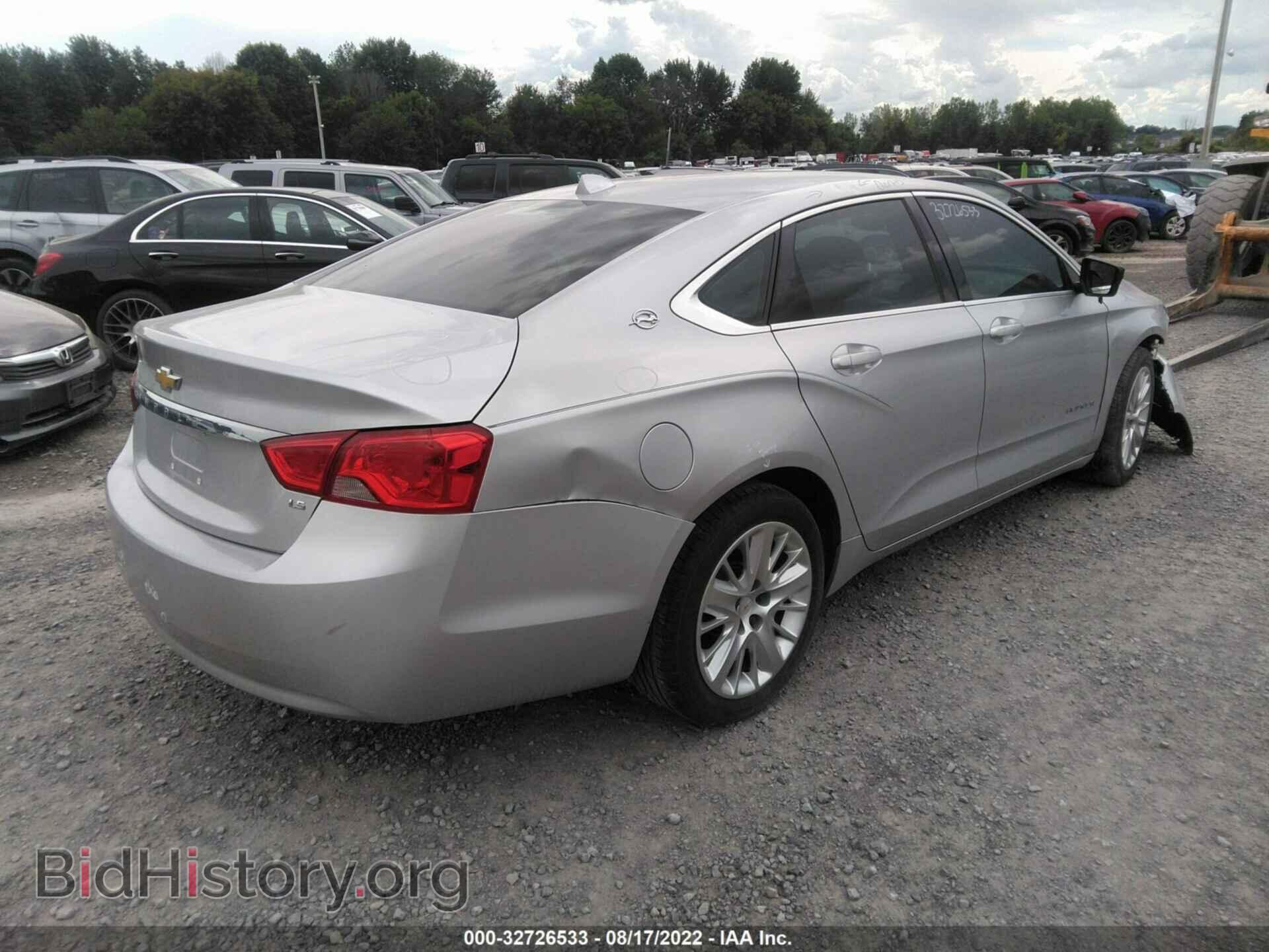 2014 CHEVROLET IMPALA - VIN: 1G11X5SLXEU161517 - Фото 4