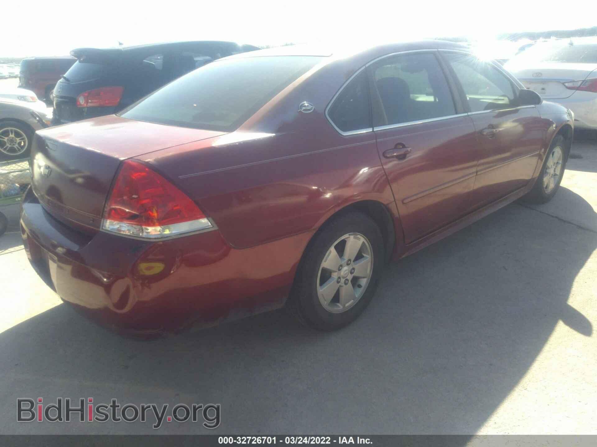 2009 CHEVROLET IMPALA - VIN: 2G1WT57N991313896 - Фото 4