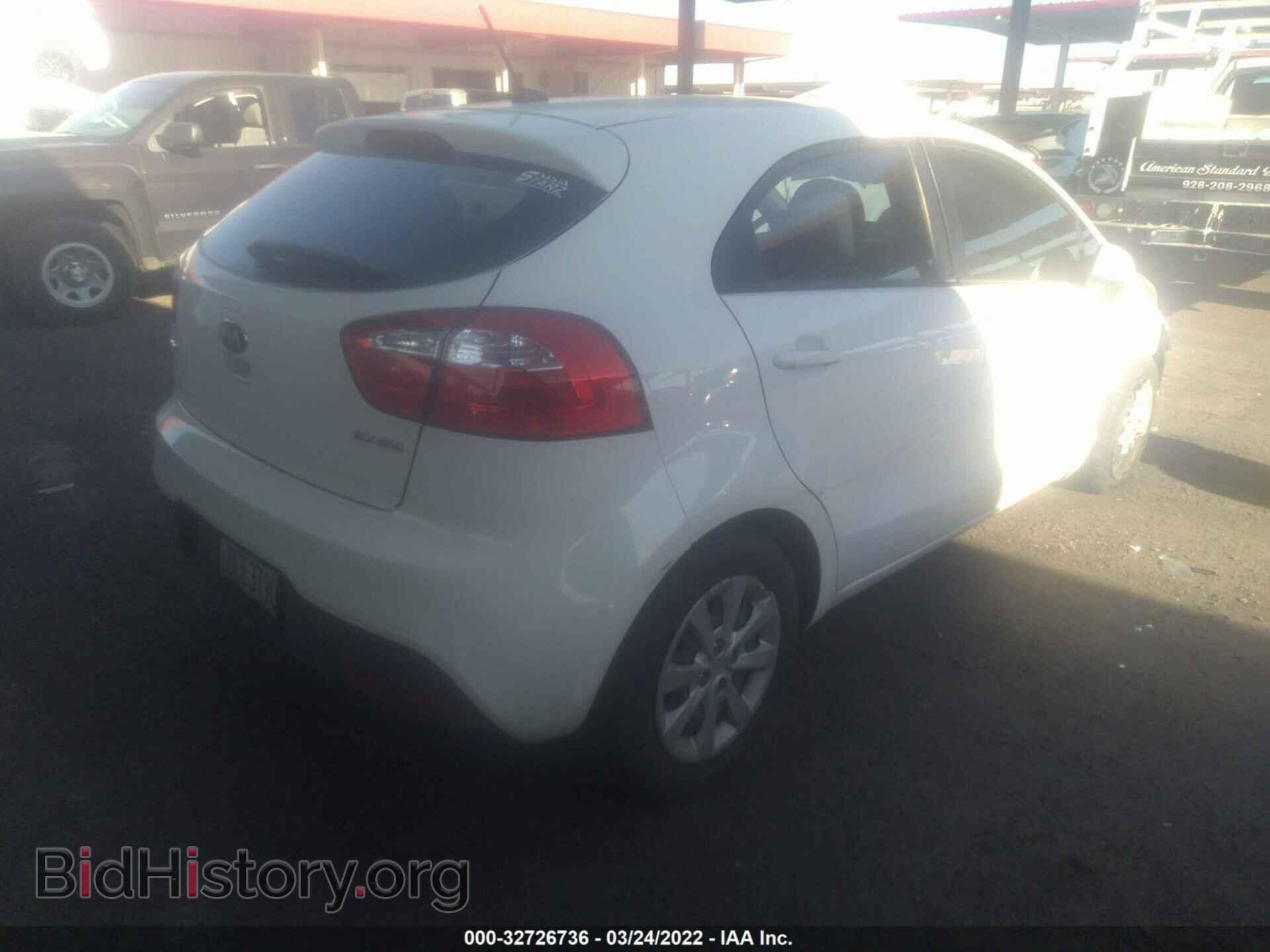 2013 KIA RIO - VIN: KNADN5A30D6247821 - Фото 4