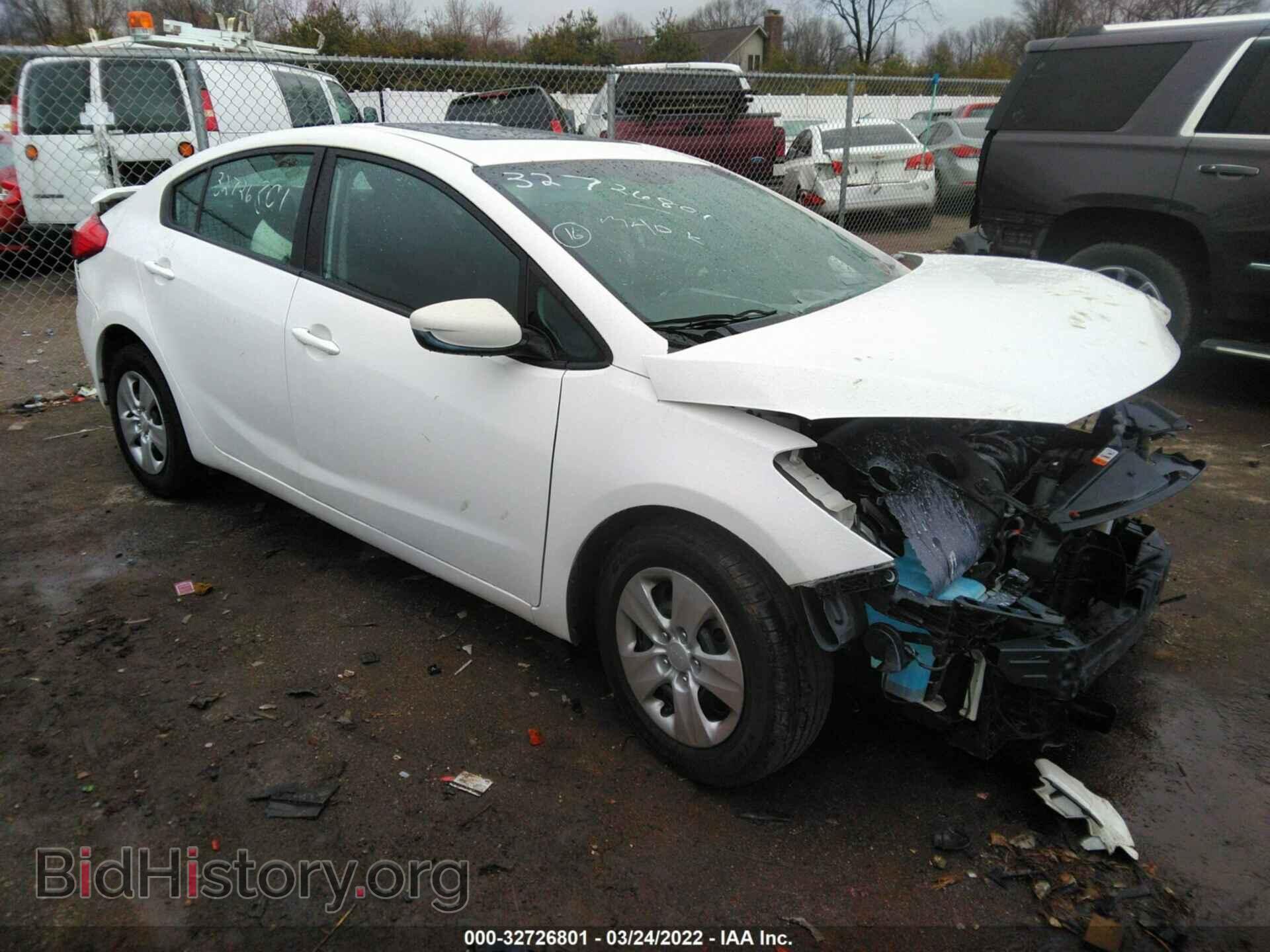 Фотография KNAFK4A64G5457449 - KIA FORTE 2016