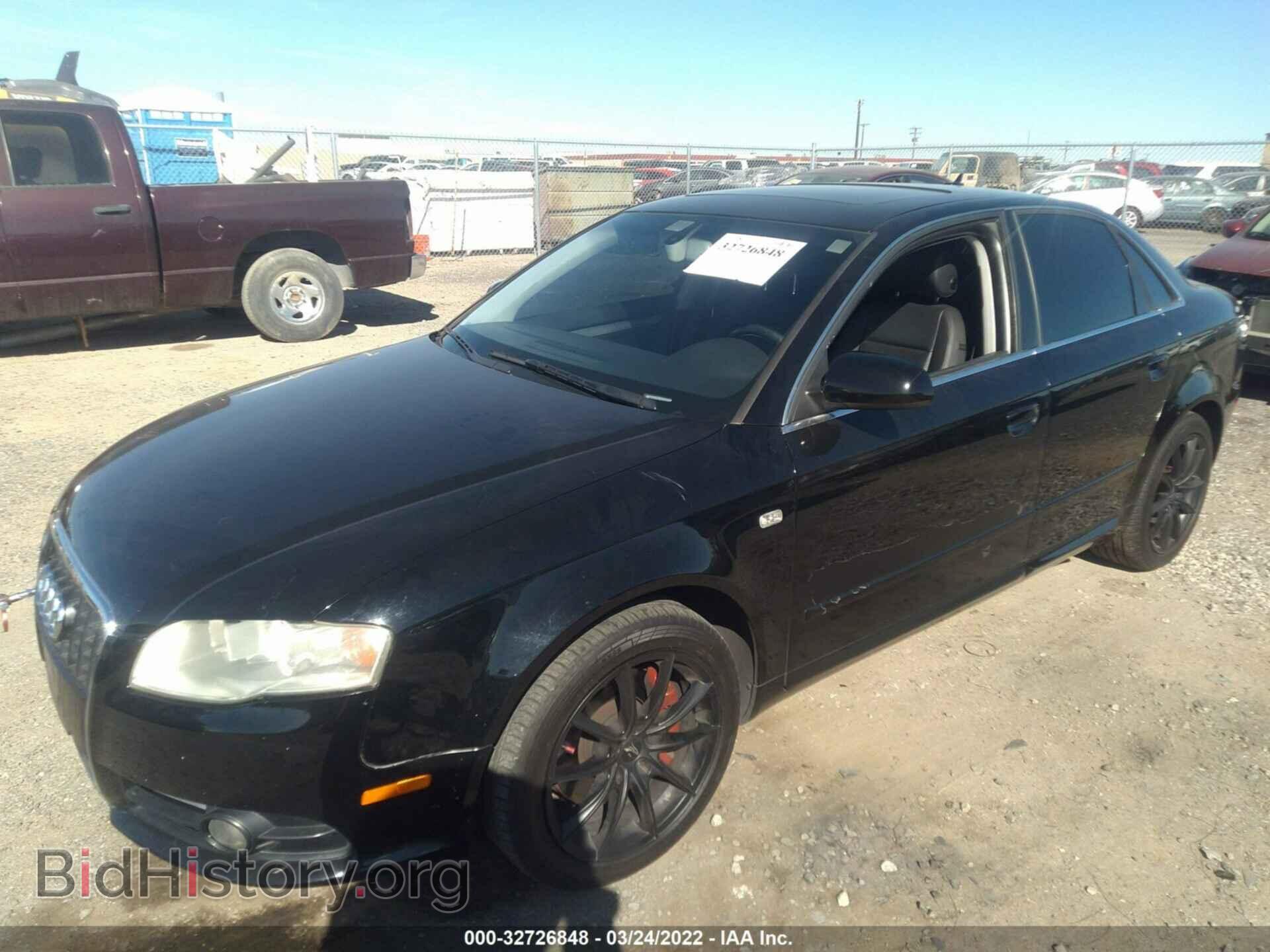 2008 AUDI A4 - VIN: WAUAF78E18A086224 - Фото 2