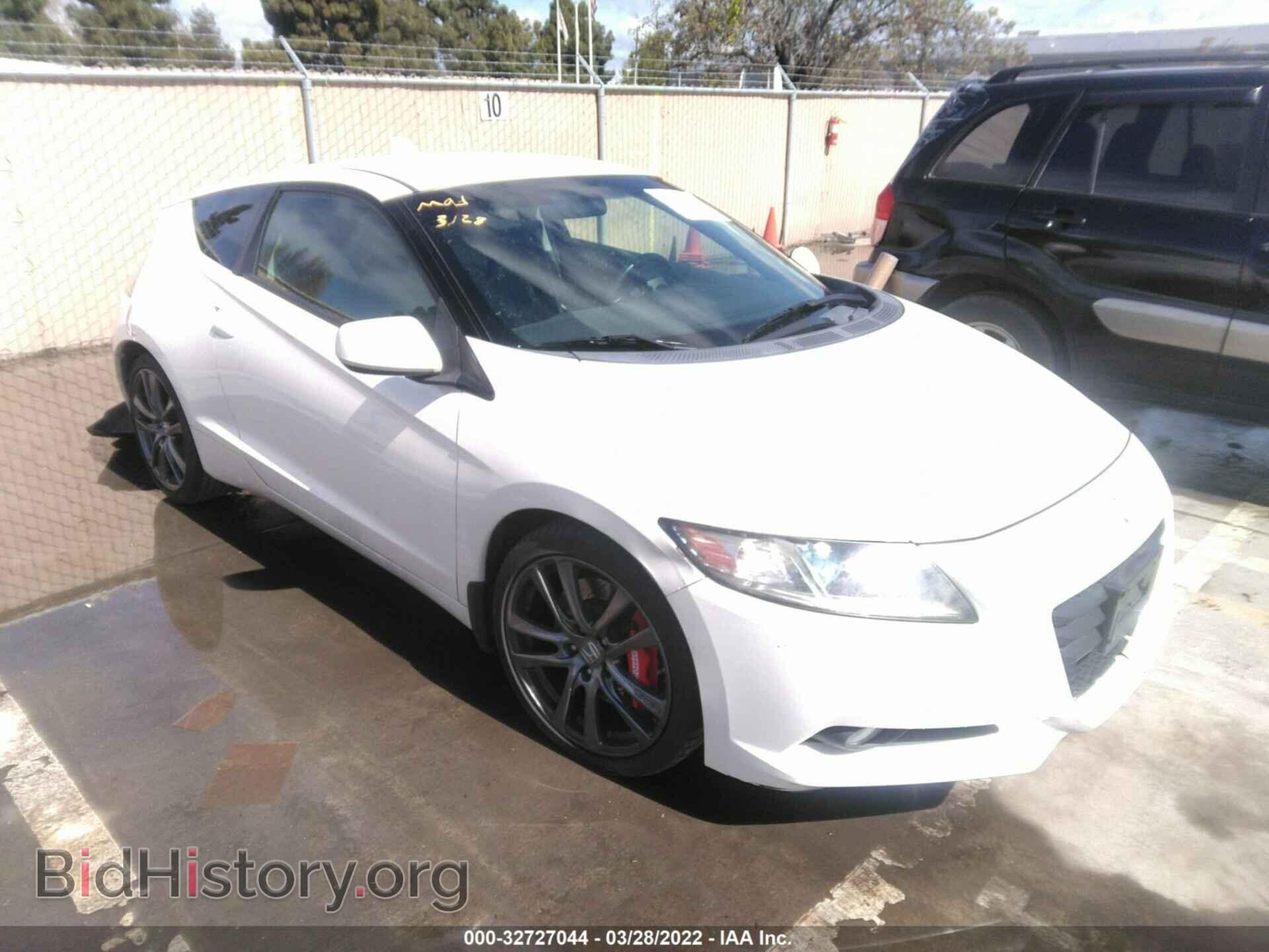 Фотография JHMZF1C69CS003742 - HONDA CR-Z 2012