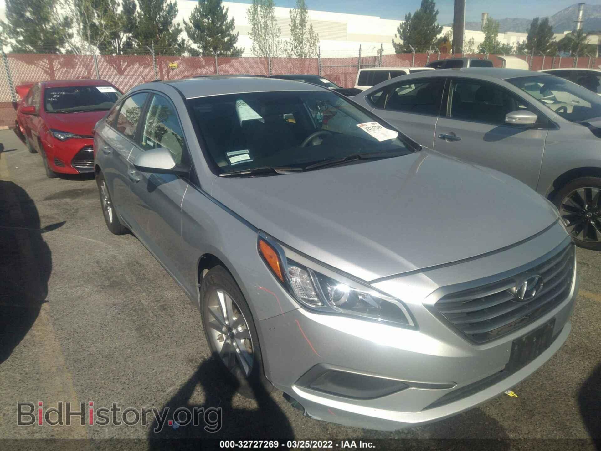 Фотография 5NPE24AF4HH441526 - HYUNDAI SONATA 2017