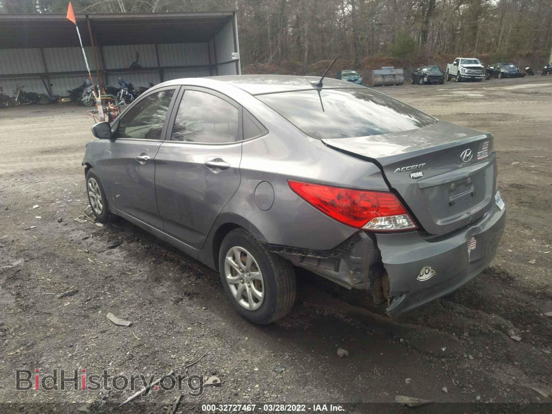 2014 HYUNDAI ACCENT - VIN: KMHCT4AE3EU758562 - Фото 3