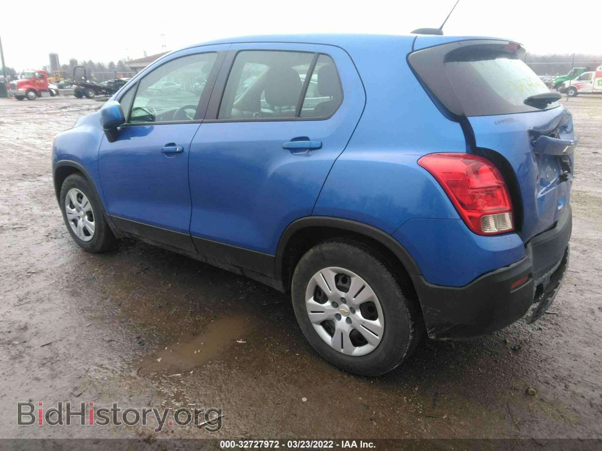 2015 CHEVROLET TRAX - VIN: KL7CJKSB9FB222518 - Фото 3