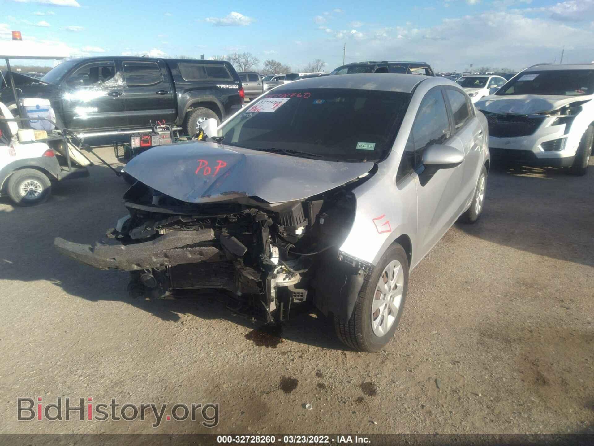 2015 KIA RIO - VIN: KNADM4A38F6427399 - Фото 2