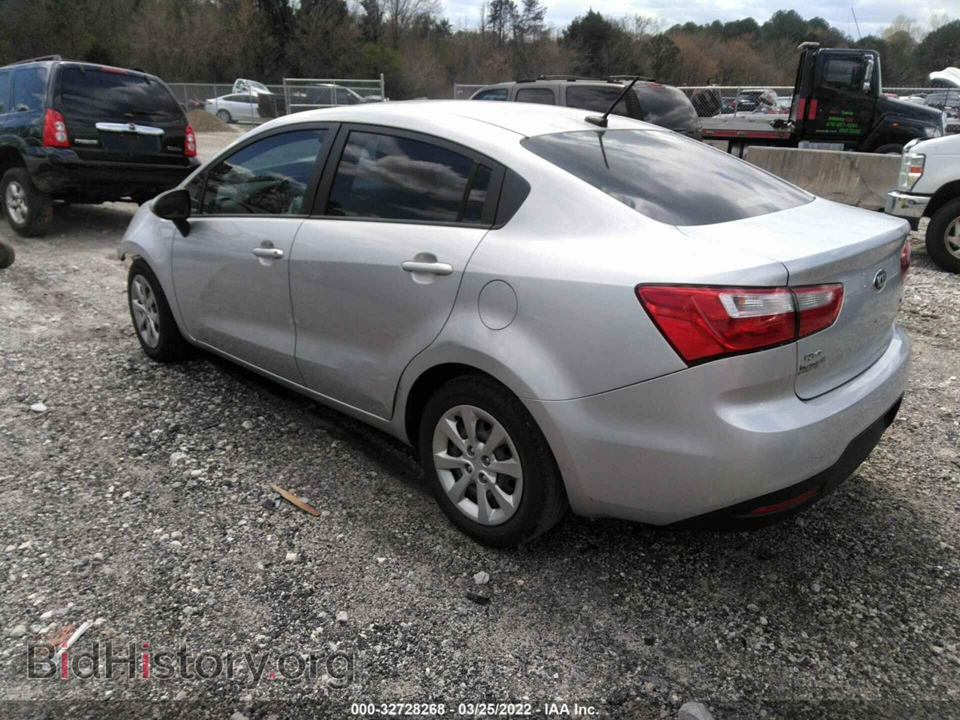 2013 KIA RIO - VIN: KNADM4A33D6312416 - Фото 3