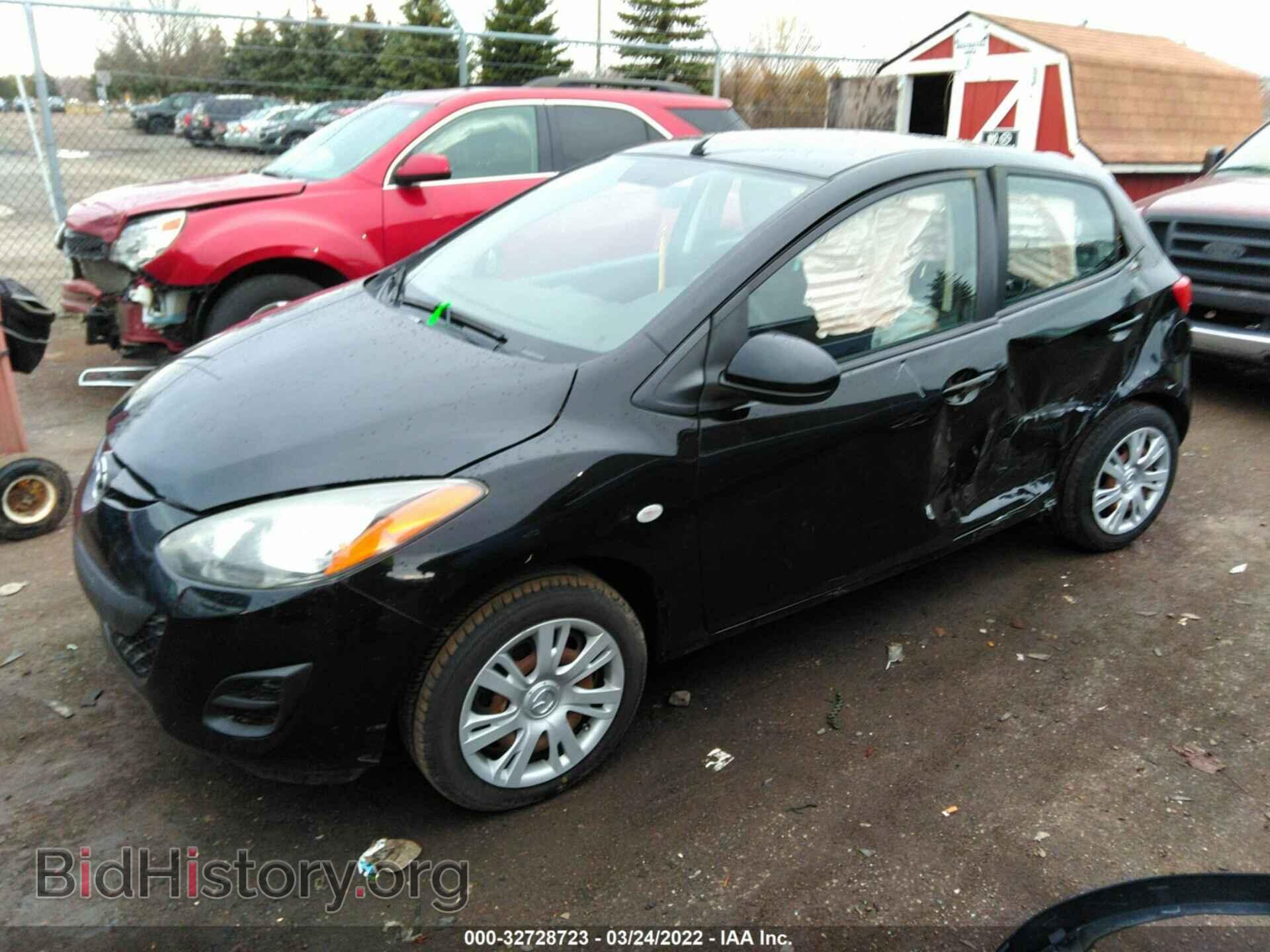 2013 MAZDA MAZDA2 - VIN: JM1DE1KY2D0163055 - Photo 2