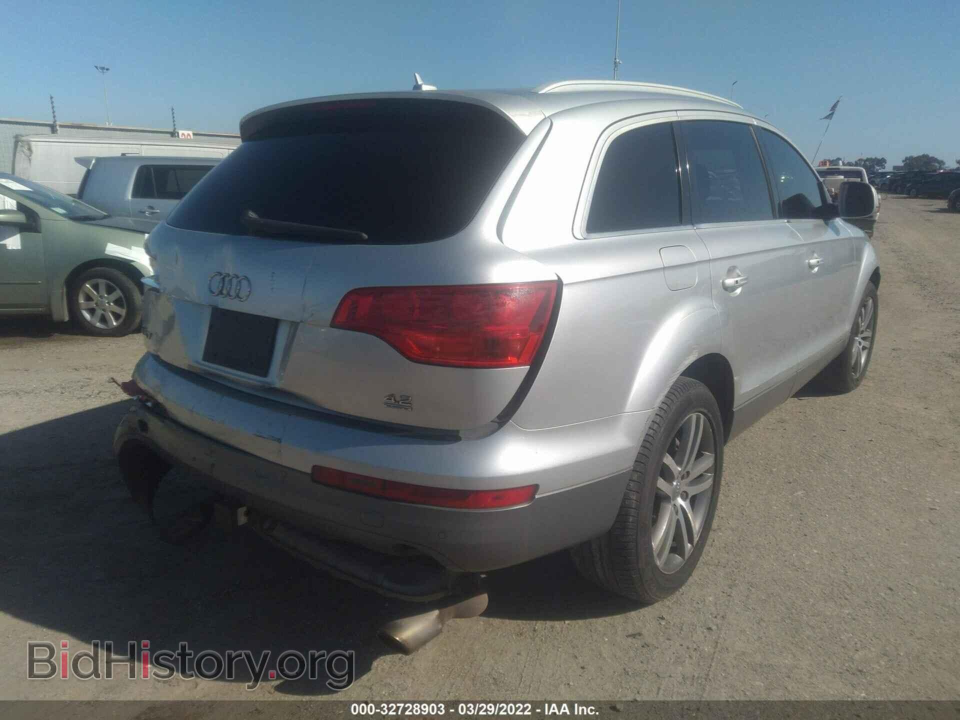2007 AUDI Q7 - VIN: WA1AV74L37D006827 - Фото 4