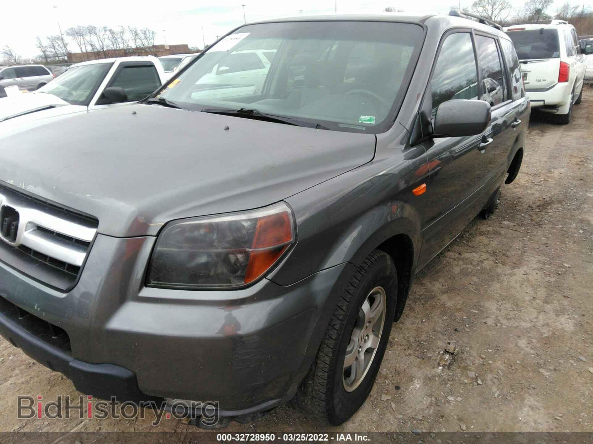2007 HONDA PILOT - VIN: 5FNYF28497B027665 - Фото 2