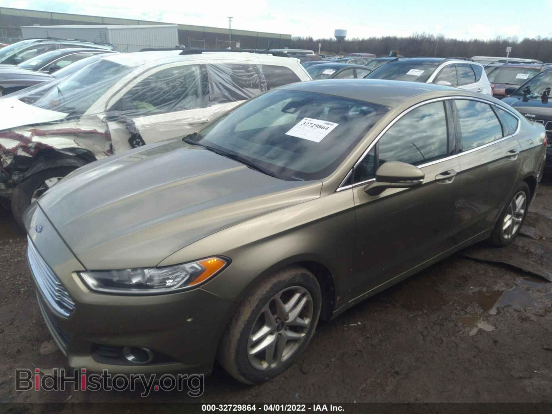 2013 FORD FUSION - VIN: 3FA6P0HR3DR100372 - Фото 2