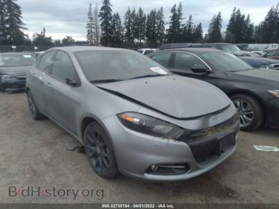 2016 Dodge DART SXT Sport Rallye, серый — VIN 1C3CDFFA3GD818690, IAAI