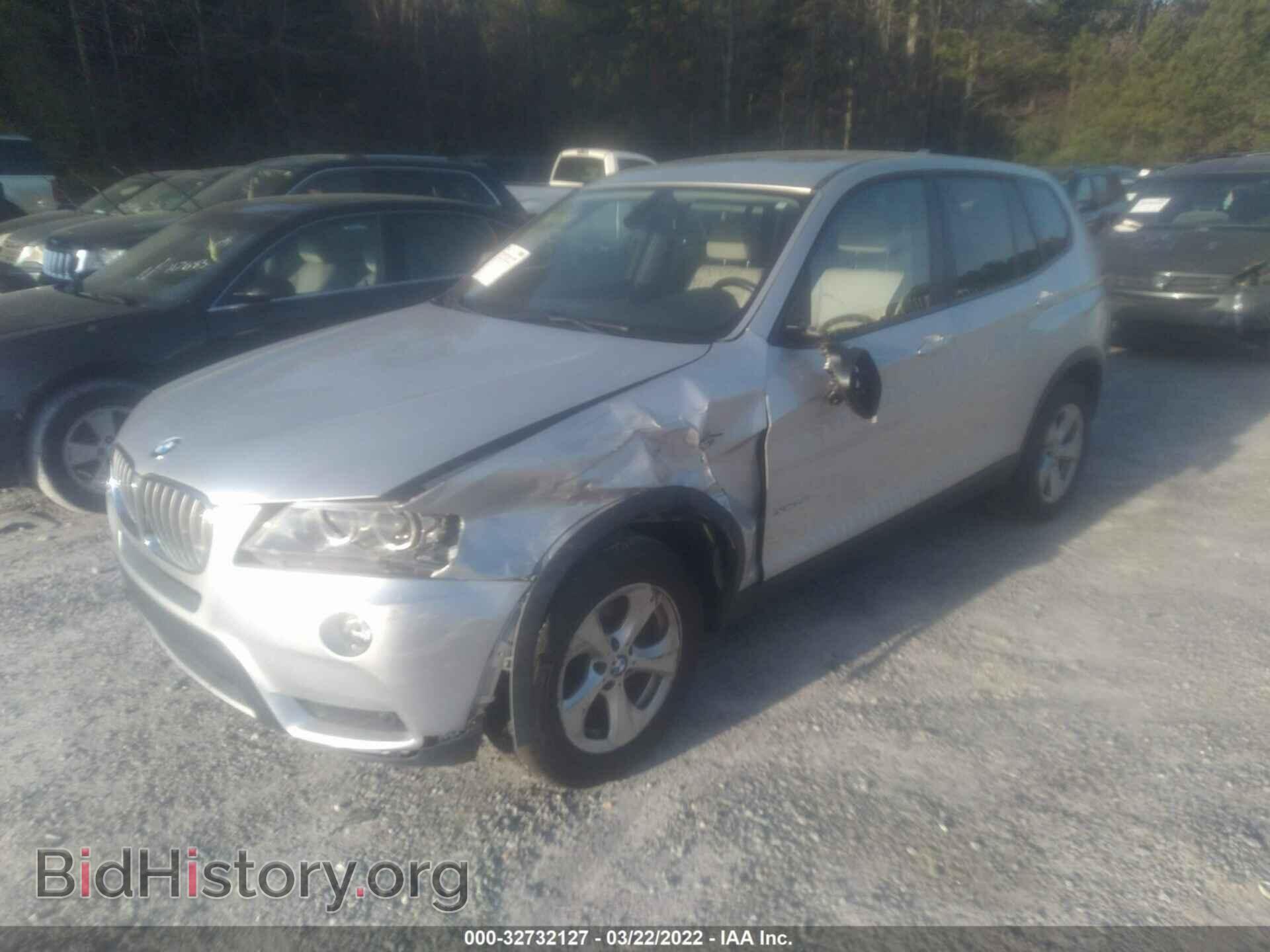 2011 BMW X3 - VIN: 5UXWX5C53BL711055 - Фото 2