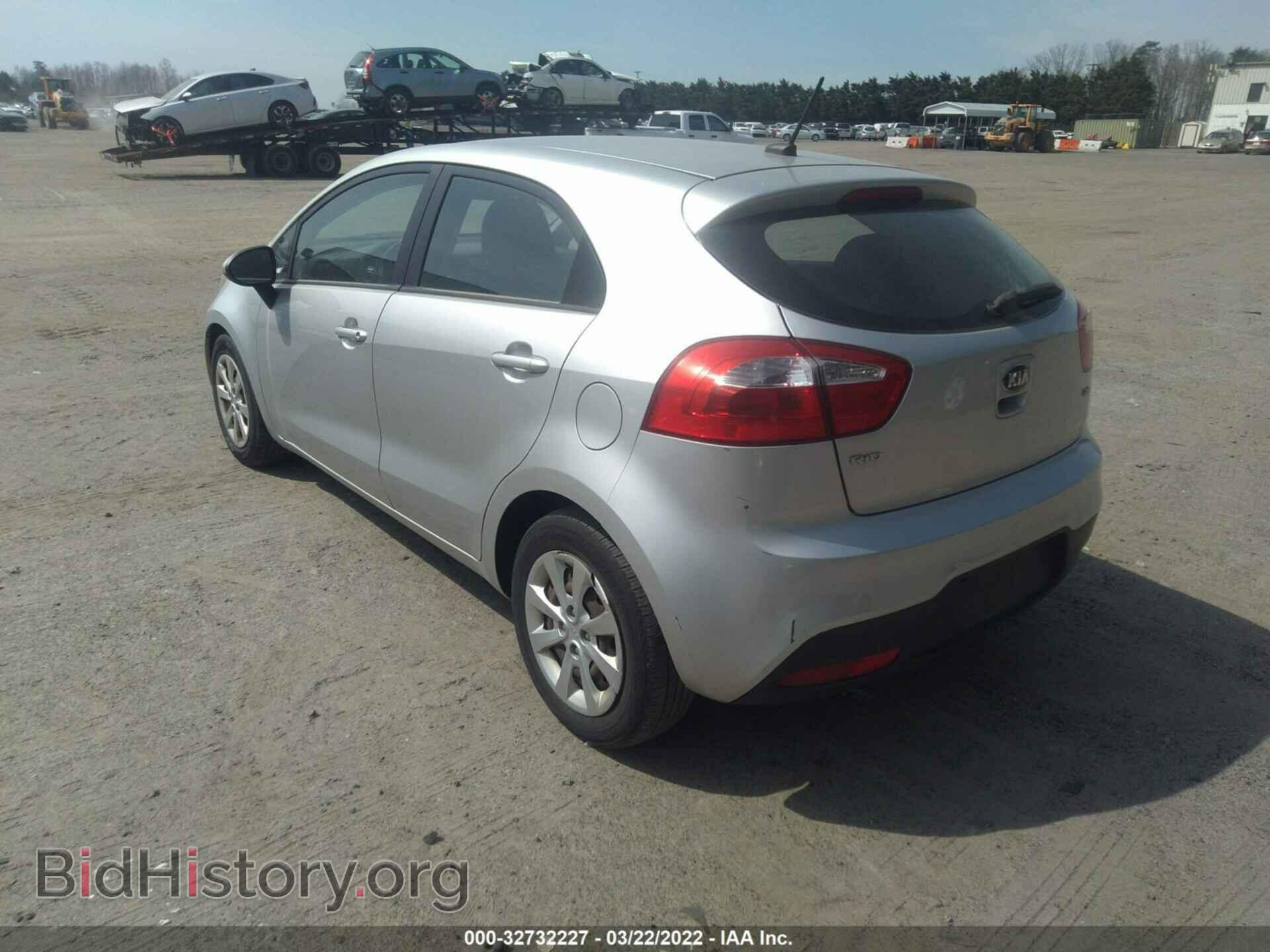 2013 KIA RIO - VIN: KNADM5A34D6182216 - Фото 3