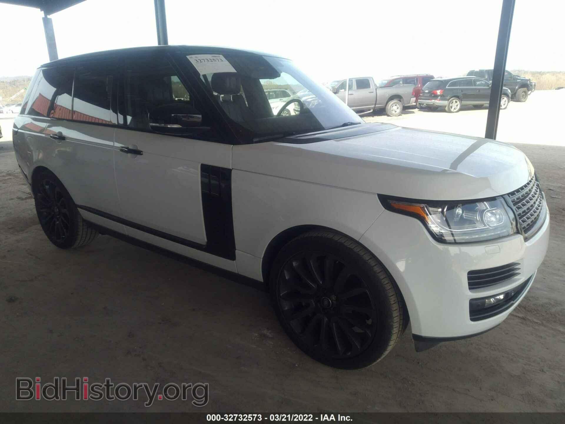 Photo SALGS2TF5FA203885 - LAND ROVER RANGE ROVER 2015