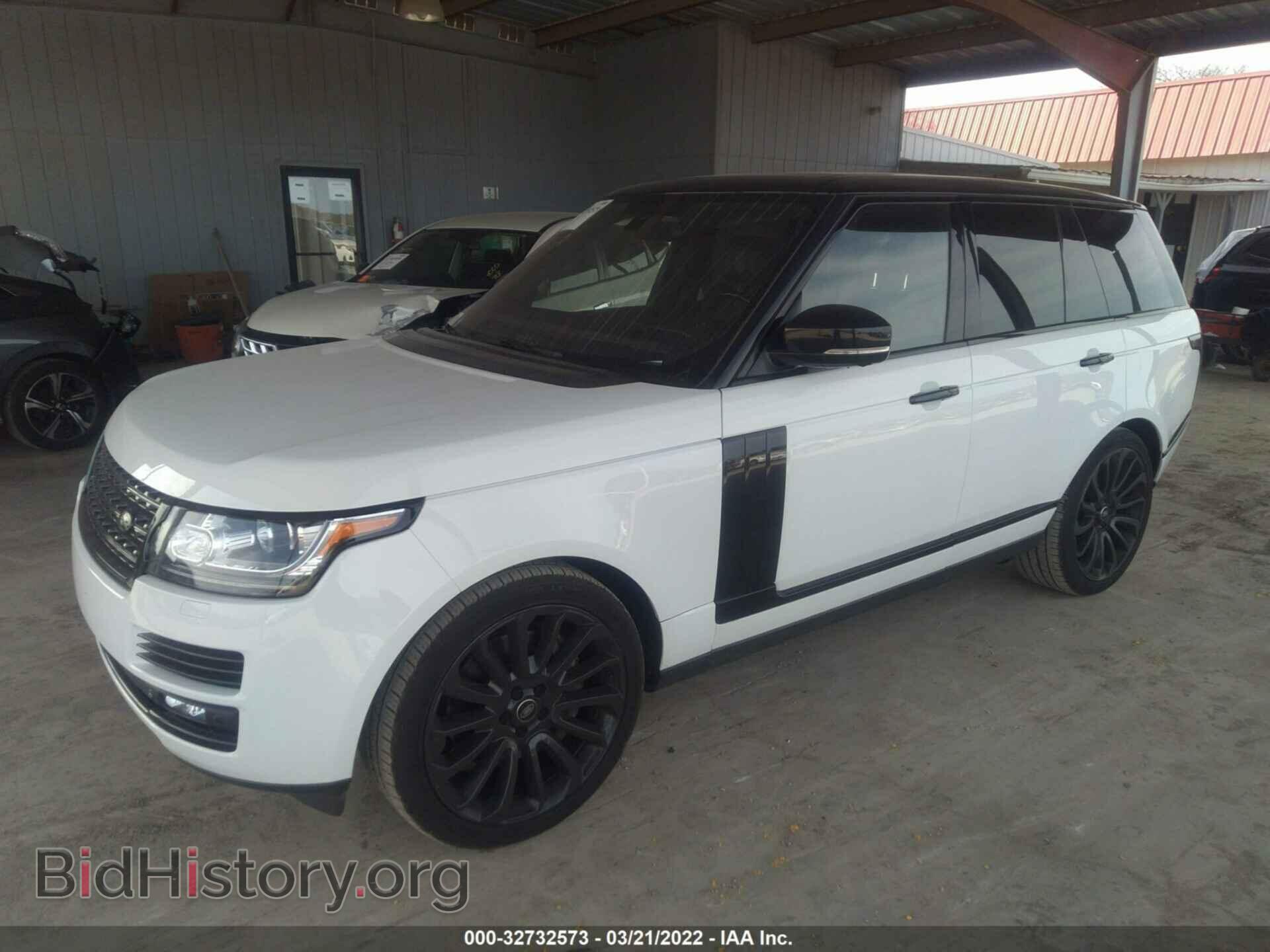 2015 LAND ROVER RANGE ROVER - VIN: SALGS2TF5FA203885 - Фото 2