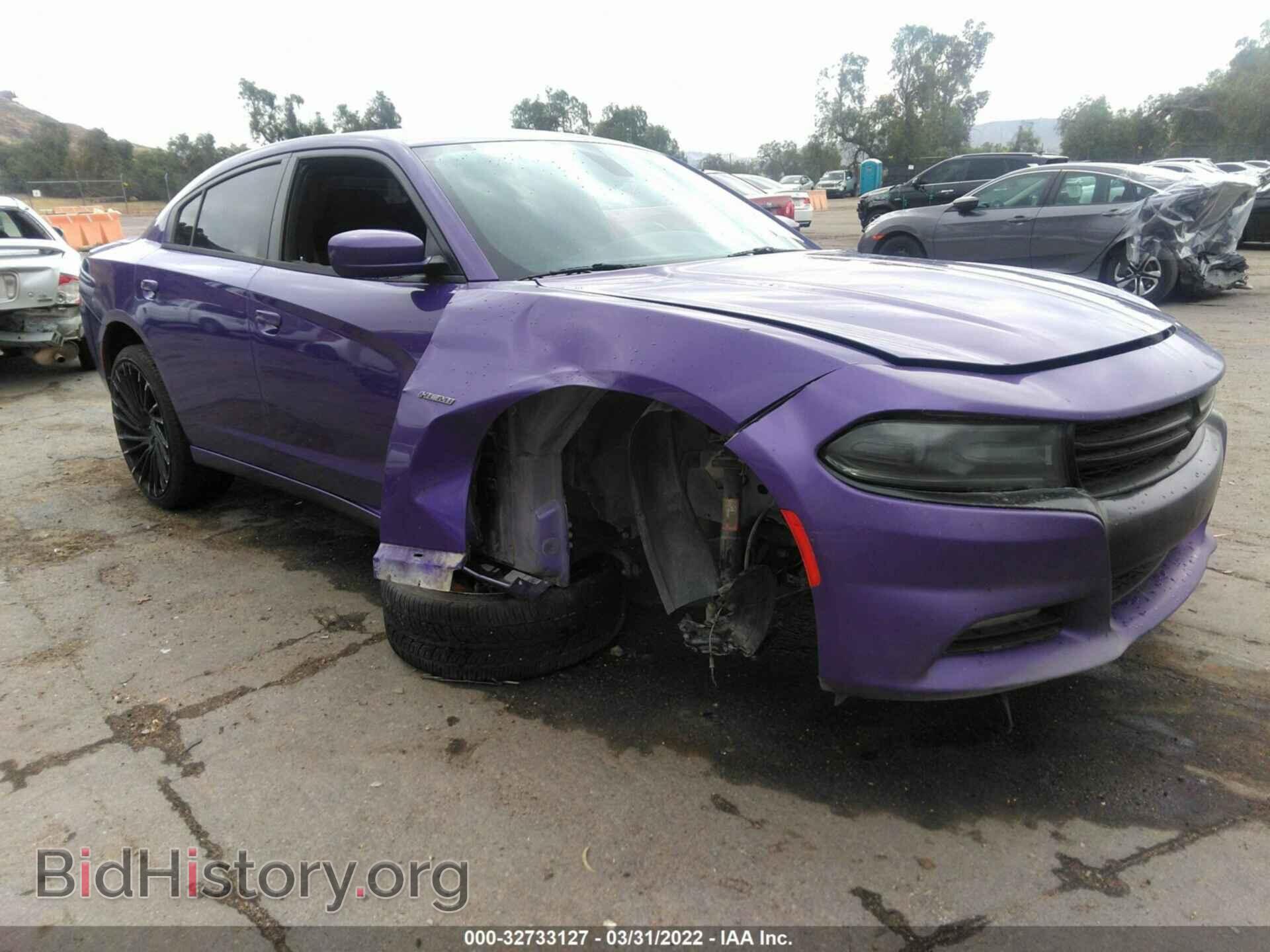 Фотография 2C3CDXCT8GH188065 - DODGE CHARGER 2016