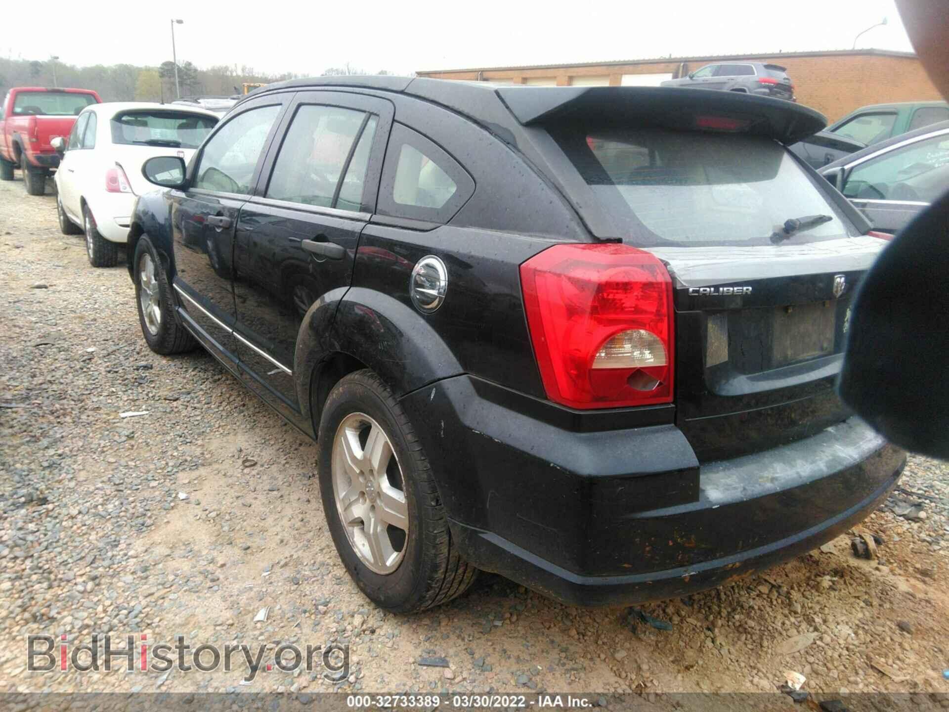 2007 DODGE CALIBER - VIN: 1B3JB48B47D505247 - Фото 3