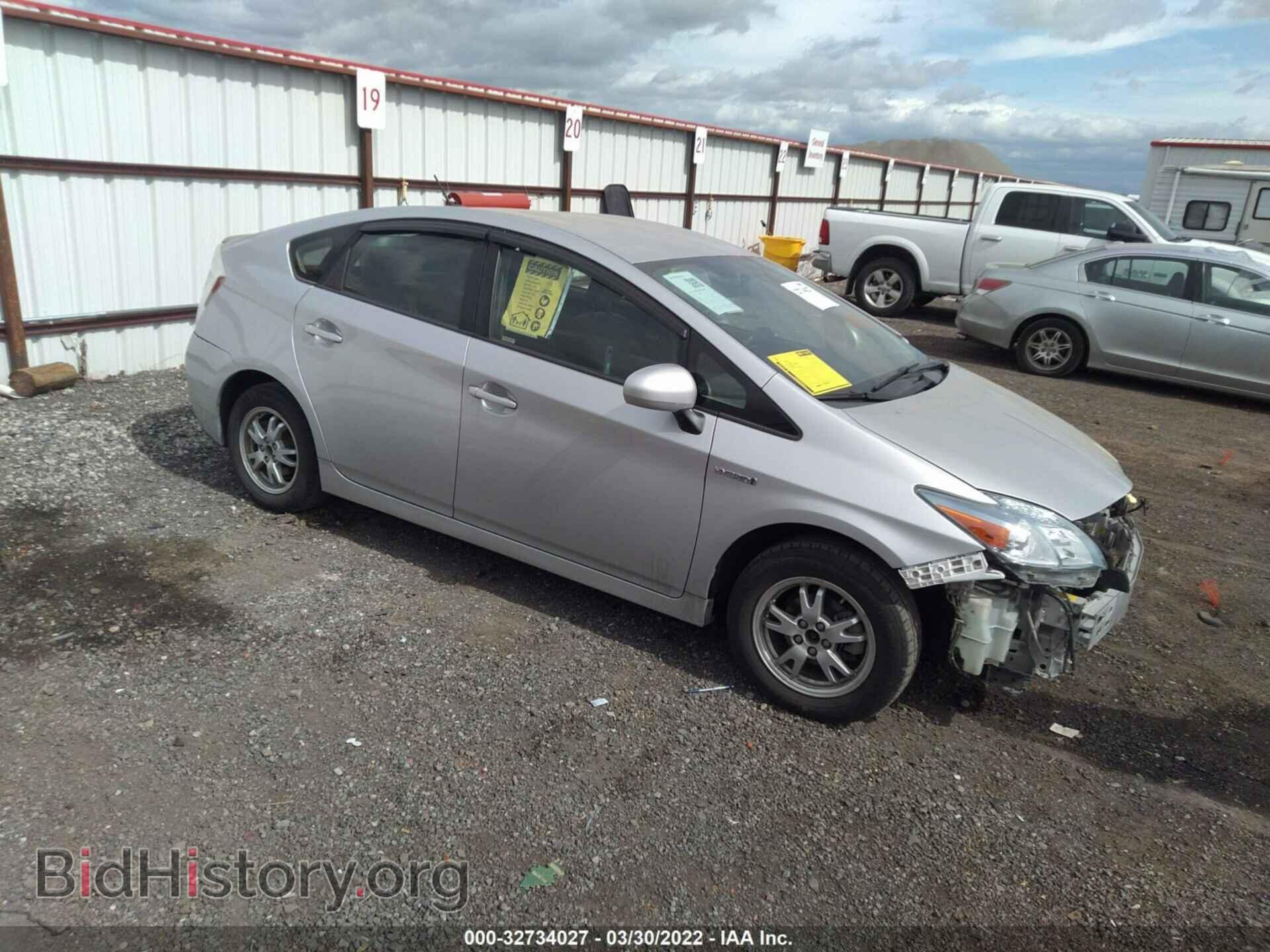 Photo JTDKN3DU9B0322602 - TOYOTA PRIUS 2011