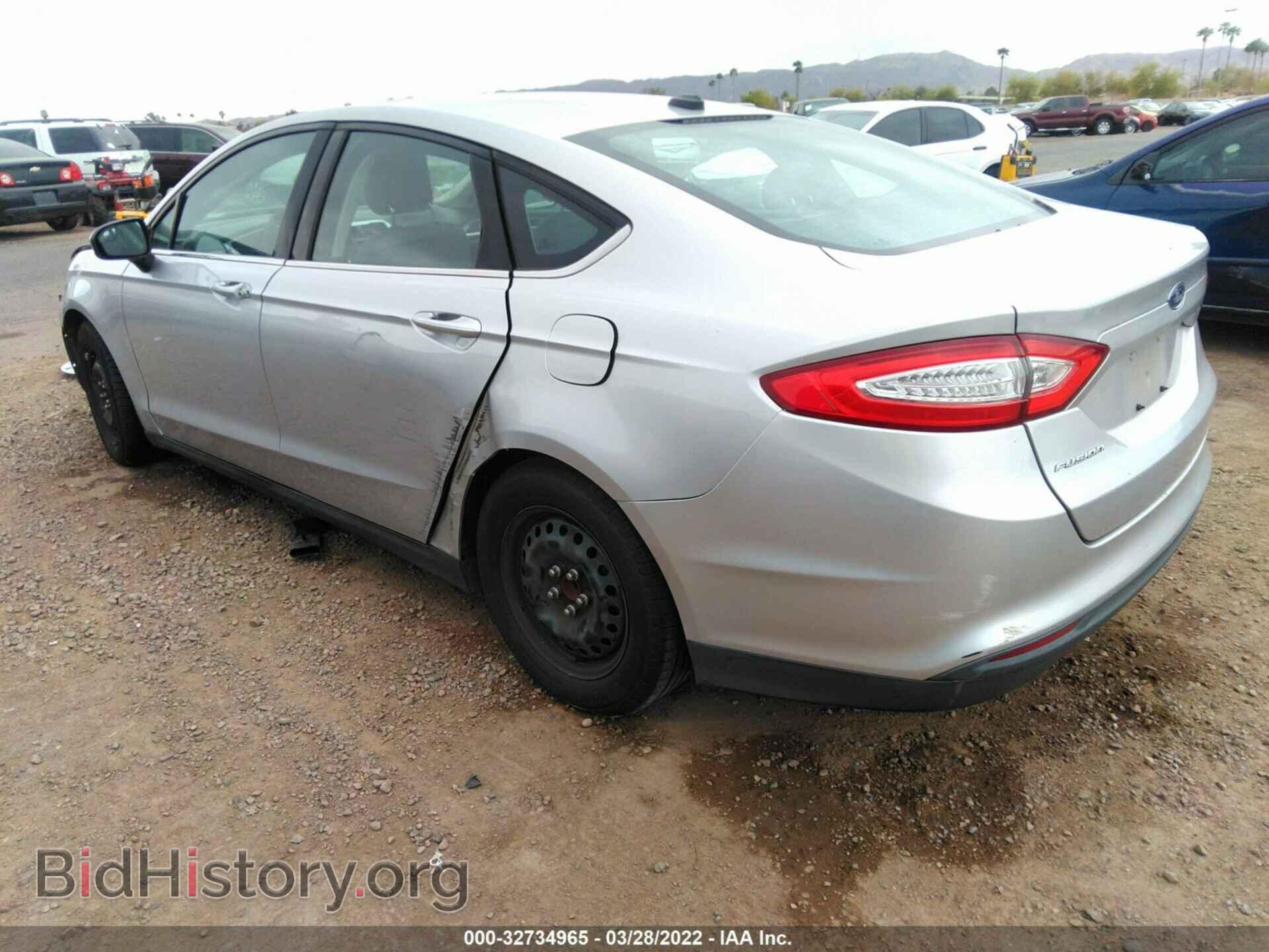 2013 FORD FUSION - VIN: 3FA6P0G79DR203246 - Photo 3