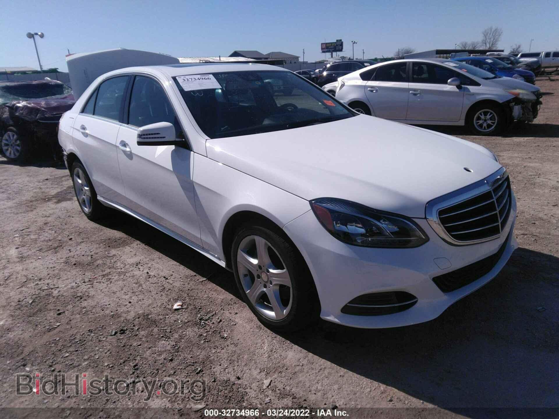 Photo WDDHF5KB2EA825736 - MERCEDES-BENZ E-CLASS 2014